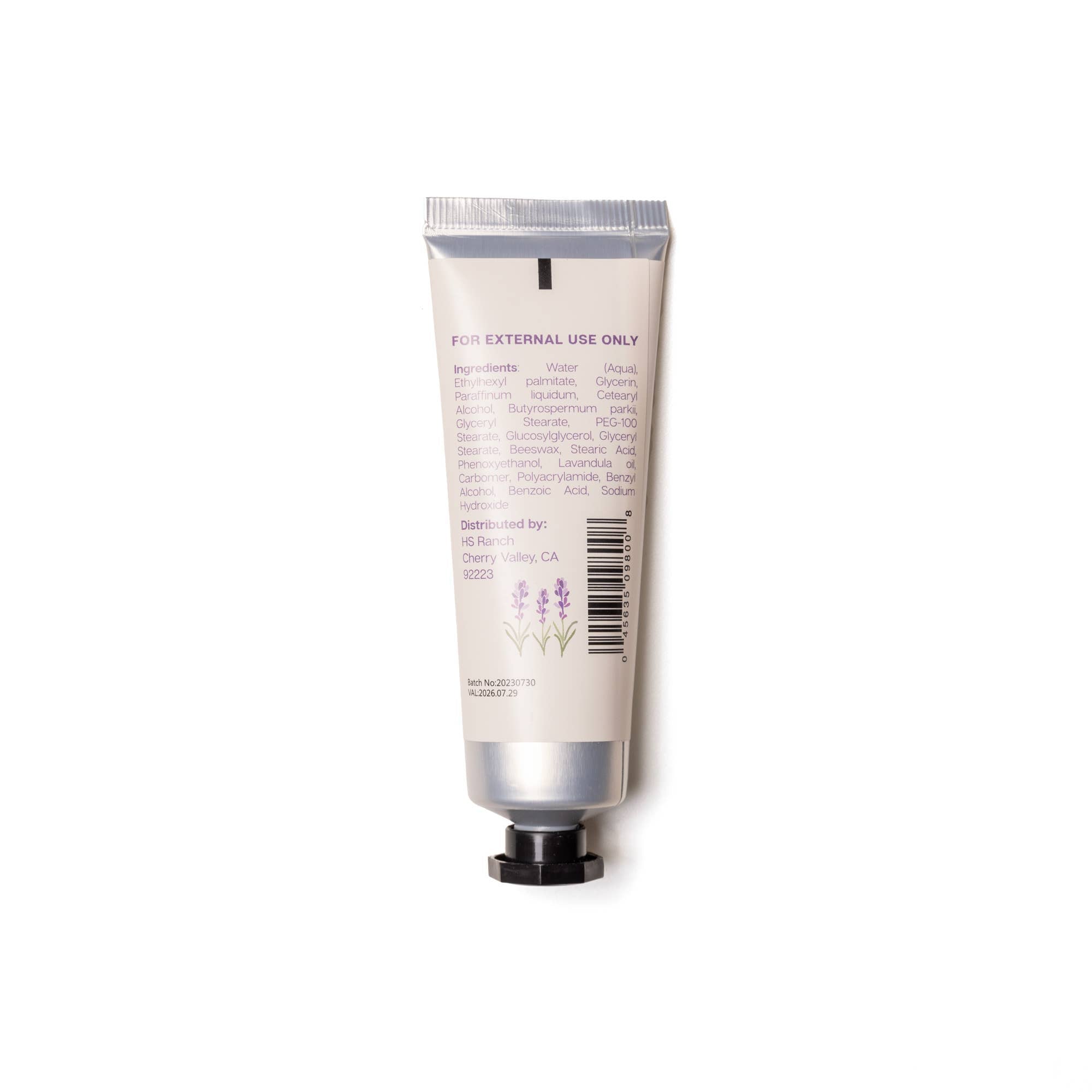French Lavender Hand Cream on a white background at Addison West