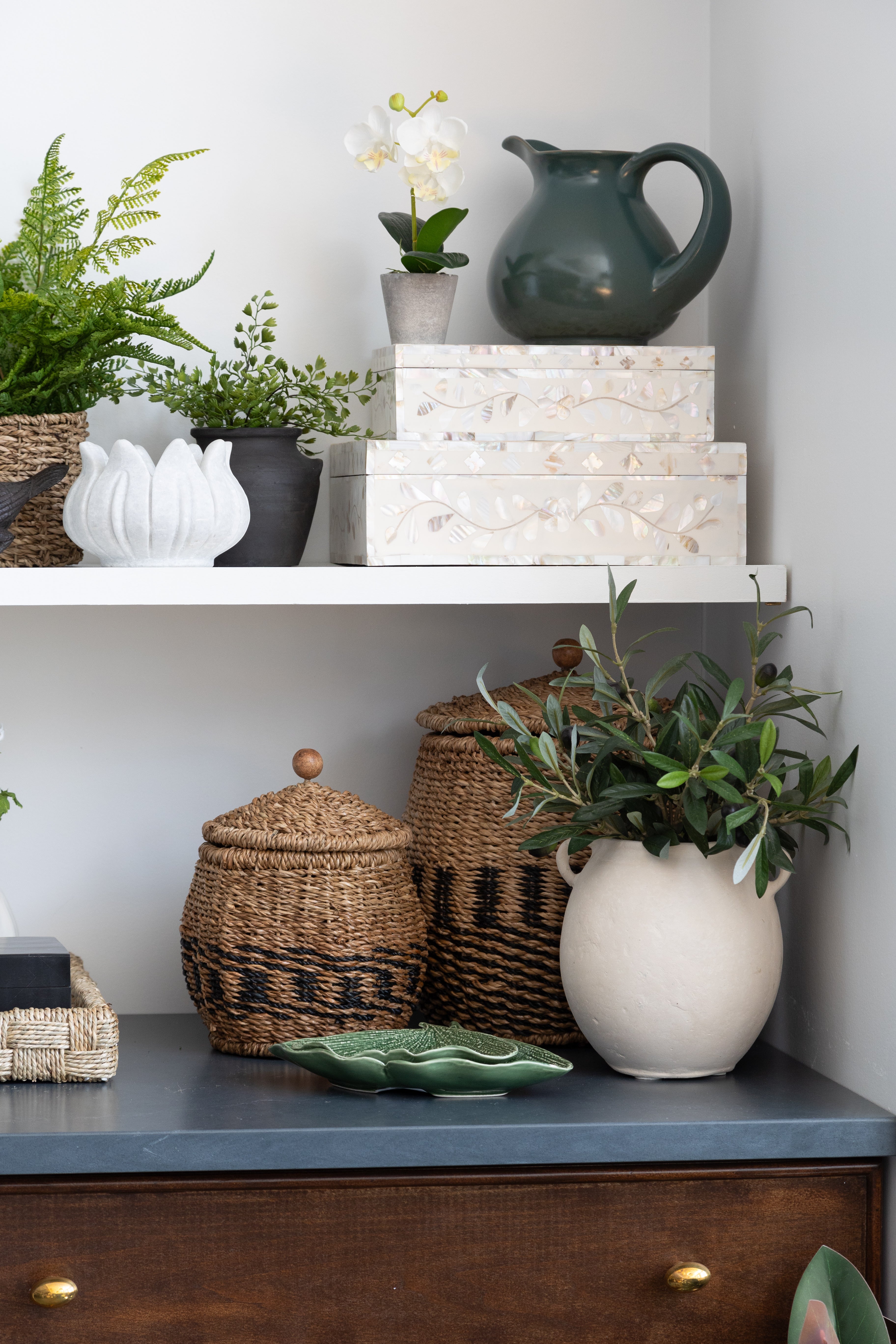 Soledad Paper Mache Vase - Addison West