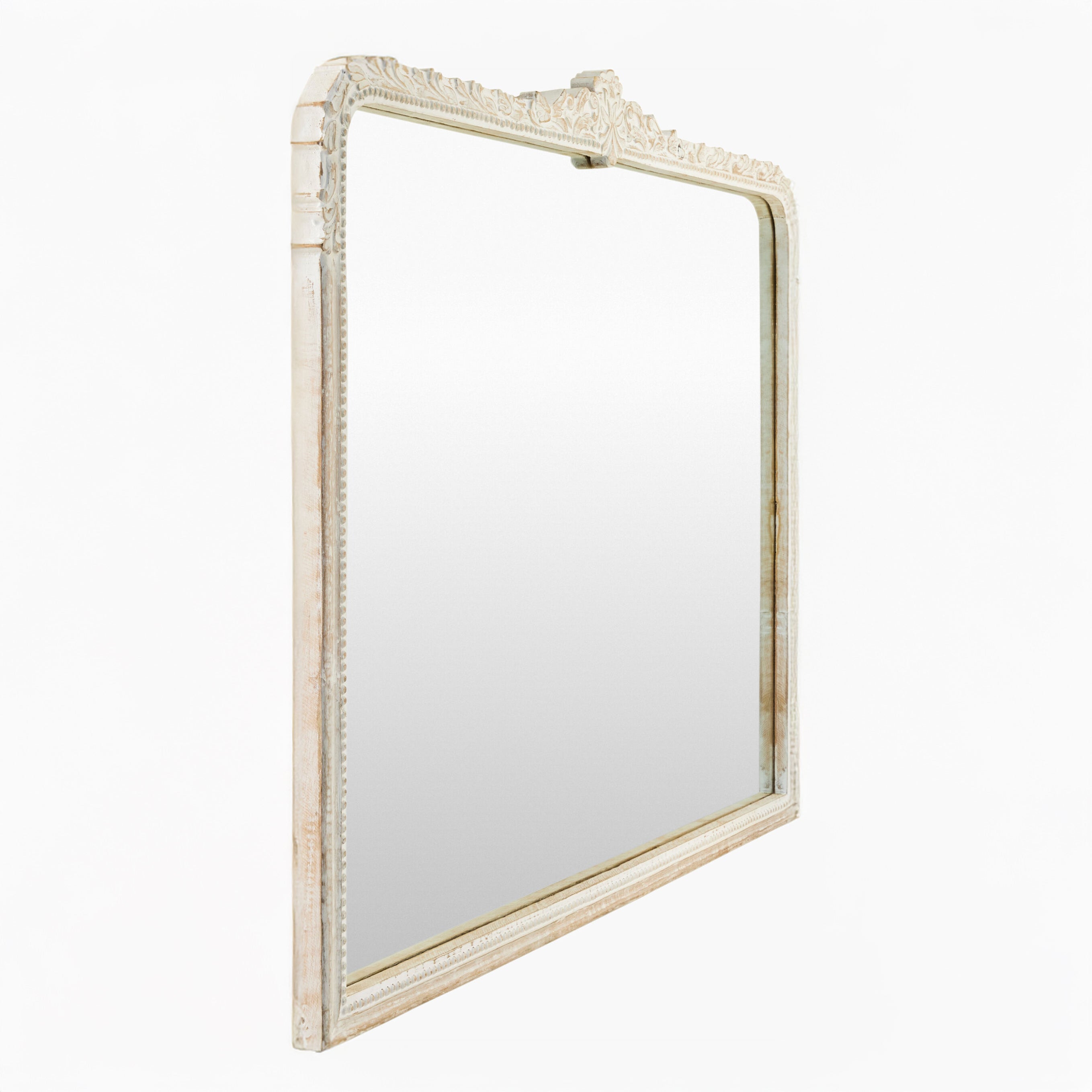 Furniture Classics Aaliyah Mantel Mirror on a white background at Addison West