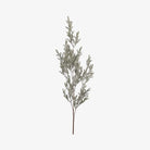 Abigail Ahern Faux Pine Branch in Frost on a white background at Addison West