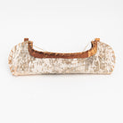 Vintage Birchbark Canoe on a white background at Addison West