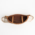 Vintage Birchbark Canoe on a white background at Addison West
