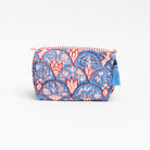 Cornflower Print Toiletry Bag on a white background at Addison West