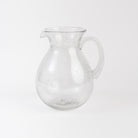 Bubble Glass Pitcher on a white background at Addison West