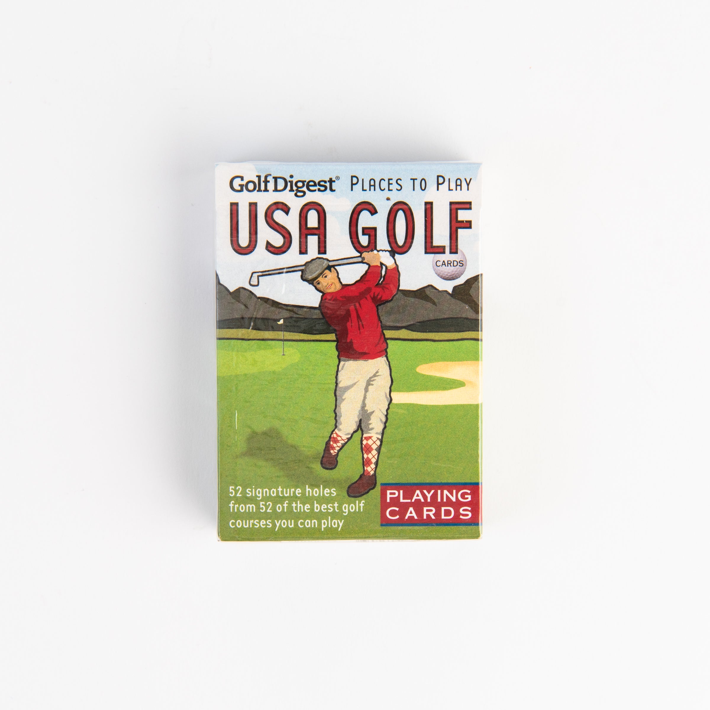 USA Golf Playing Cards on a white background at Addison West
