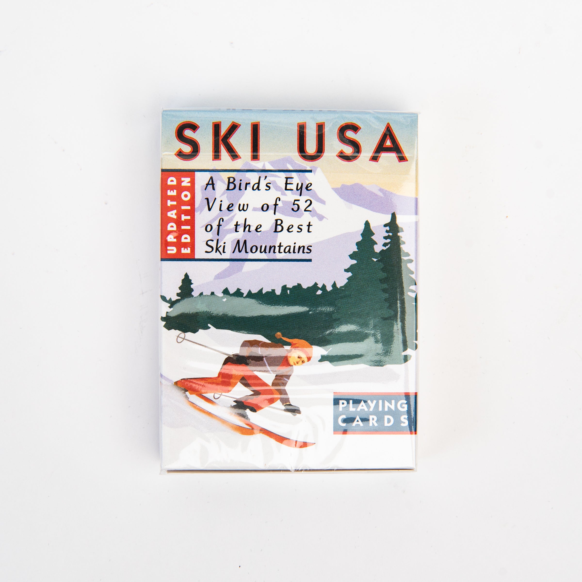 USA Ski Playing Cards on a white background at Addison West
