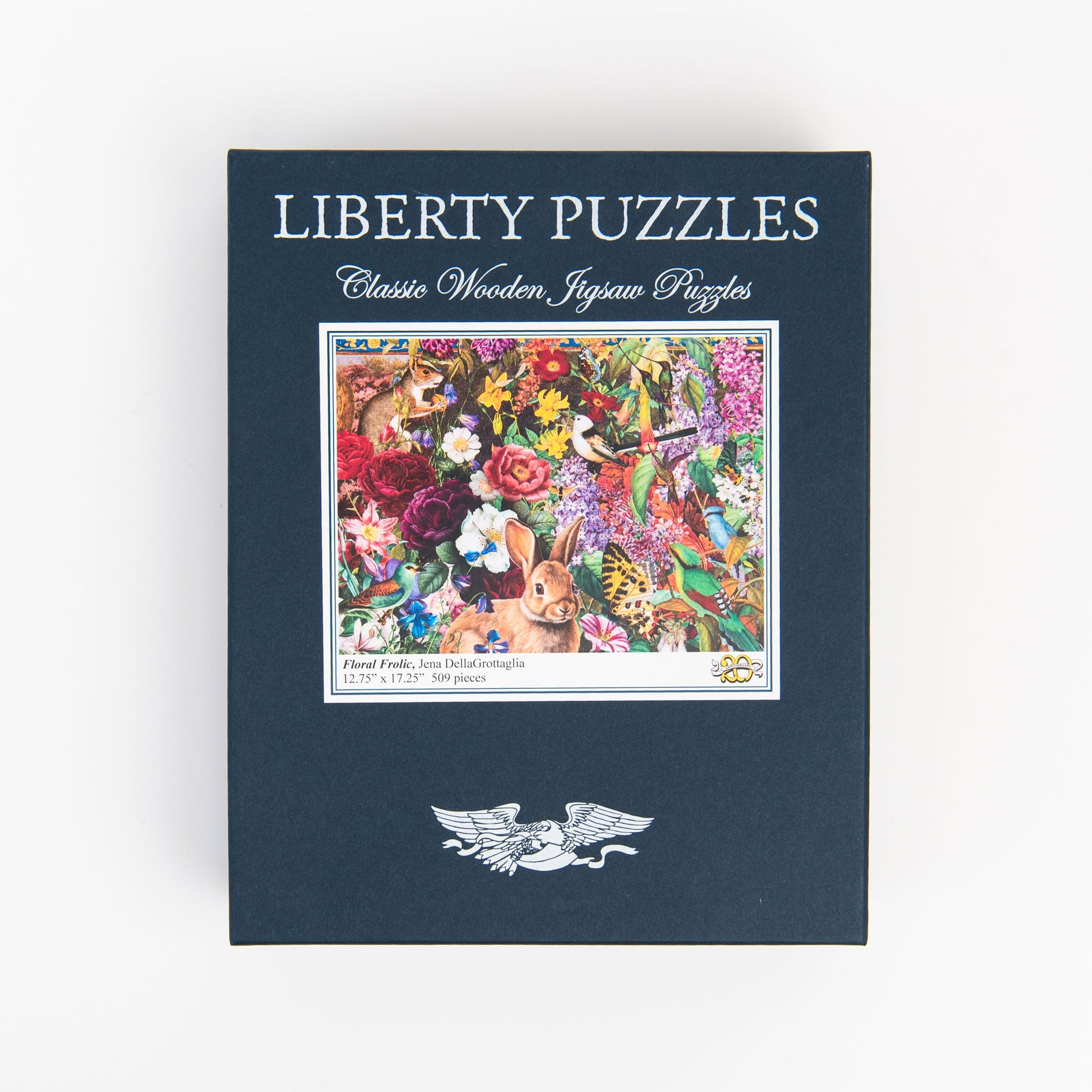 Liberty Puzzle Floral Frolic on a white background at Addison West