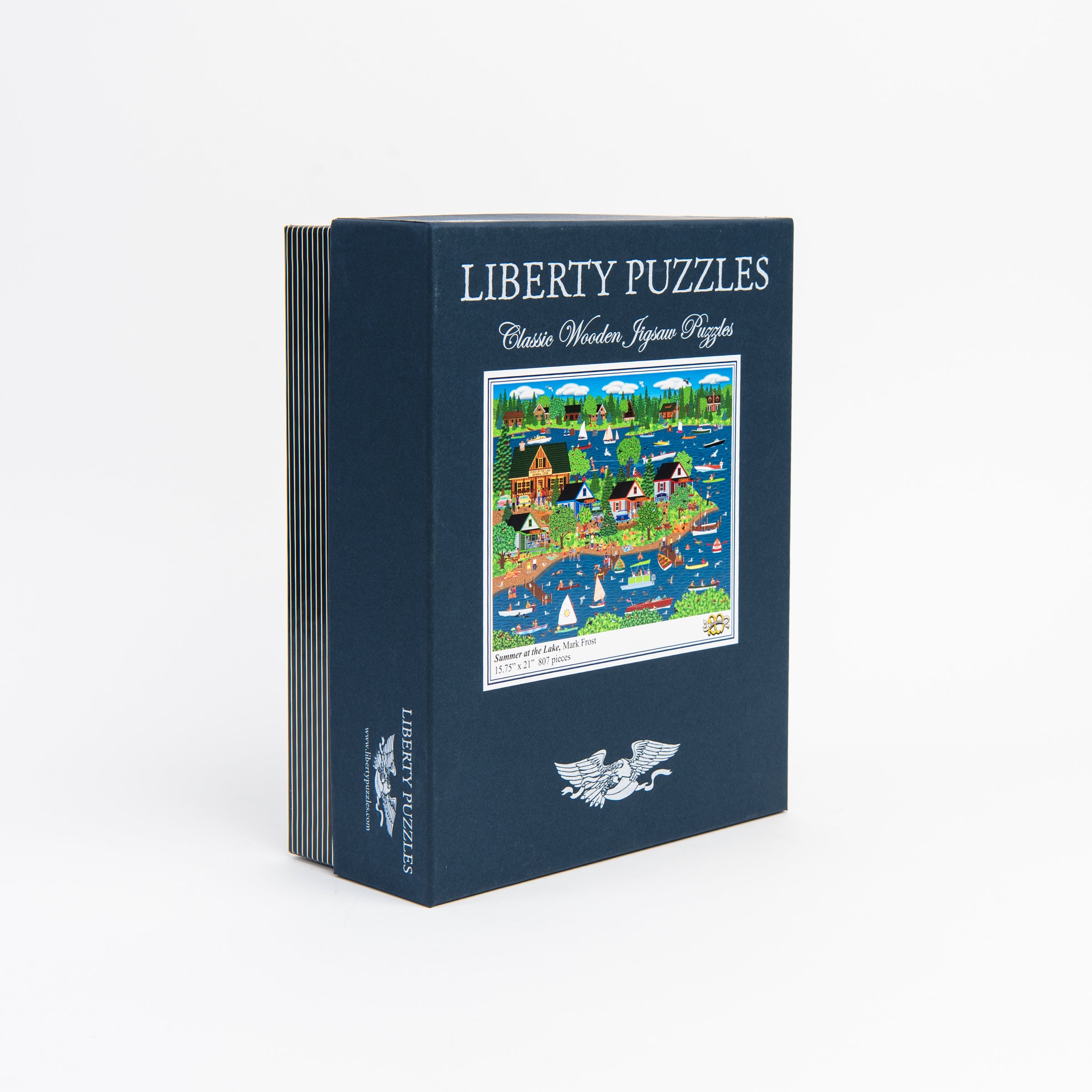 Liberty Puzzles Summer at the Lake on a white background at Addison West