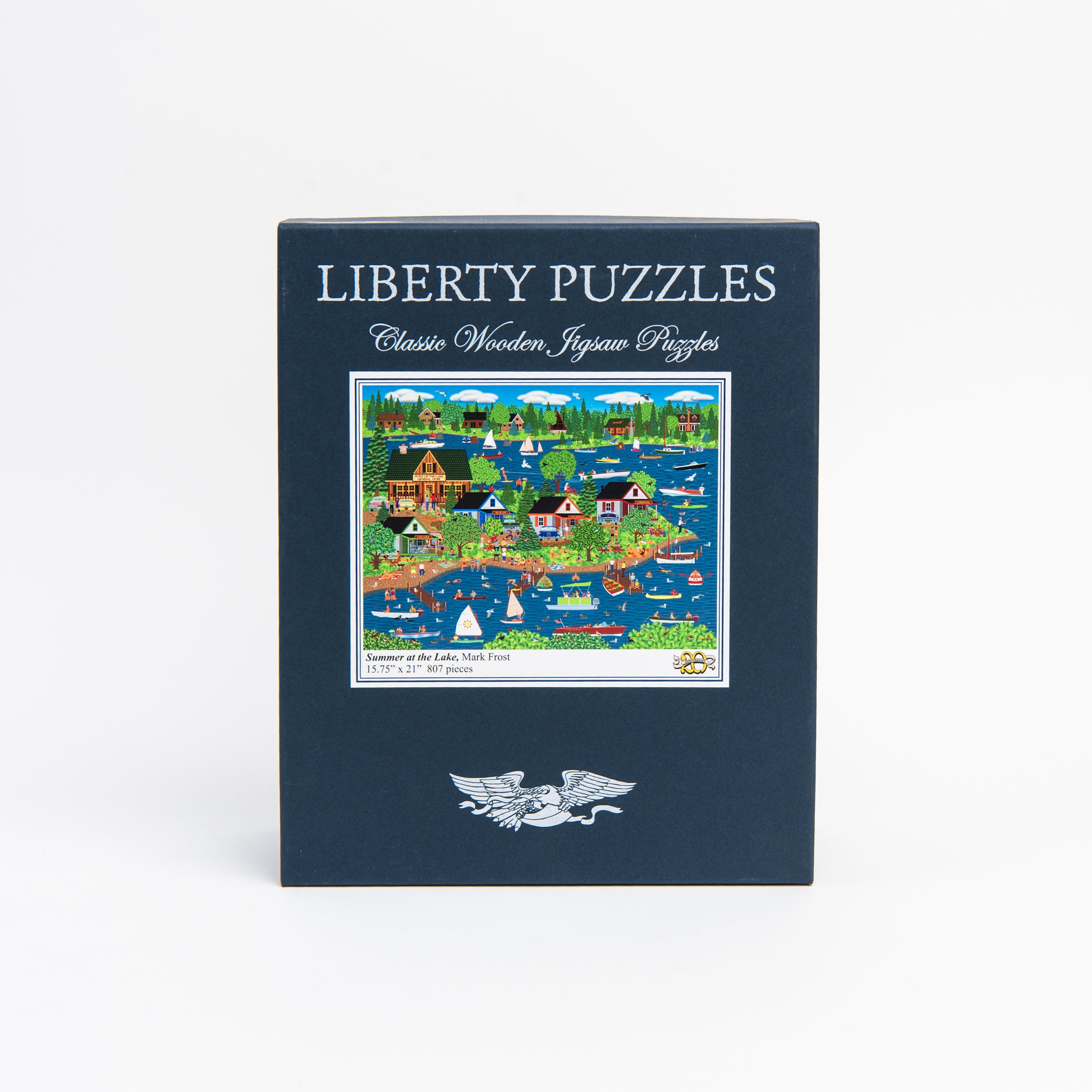 Liberty Puzzles Summer at the Lake on a white background at Addison West