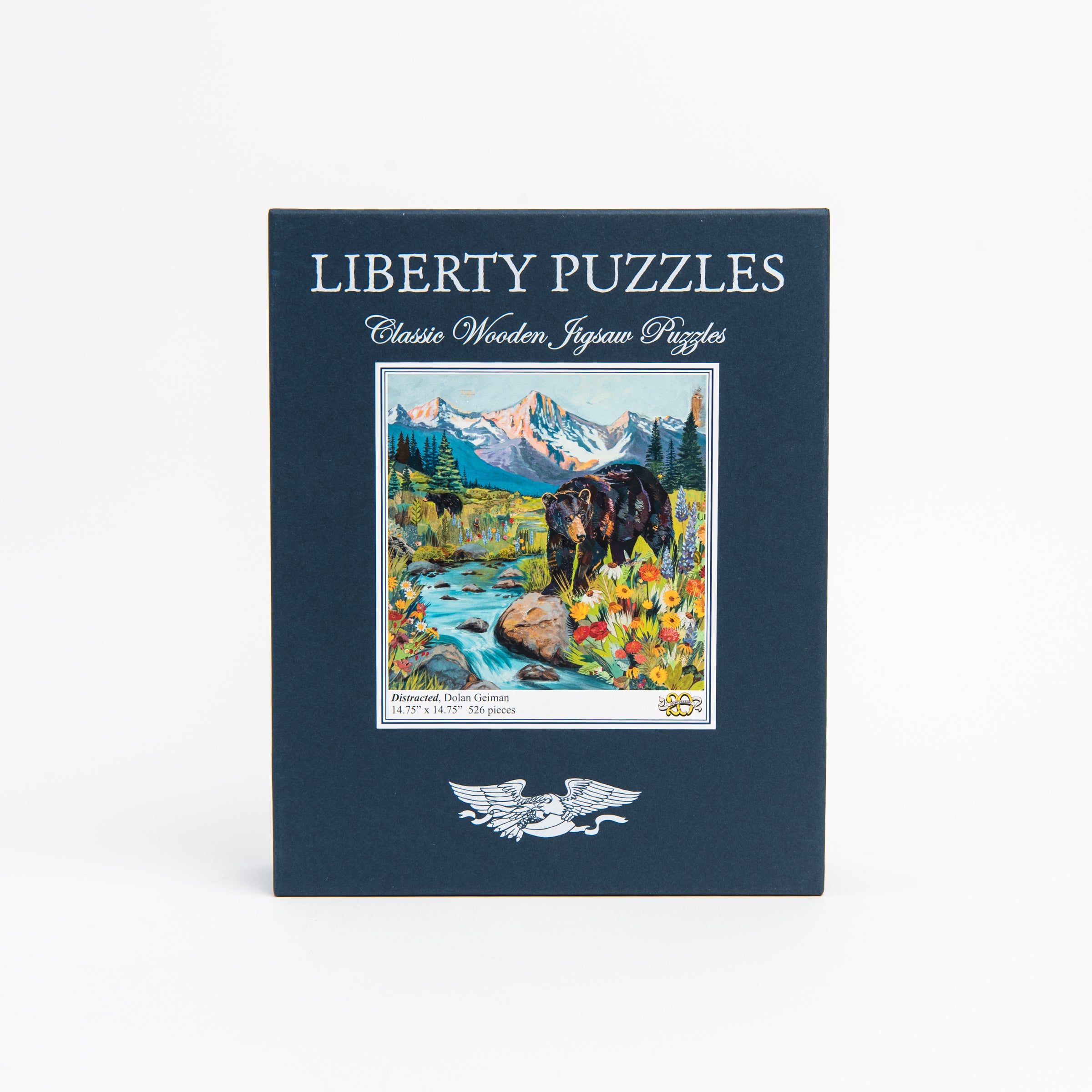 Liberty Puzzles Distracted on a white background at Addison West