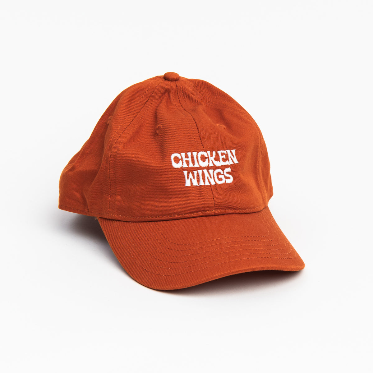 Chicken Wings Baseball Hat on a white background at Addison West