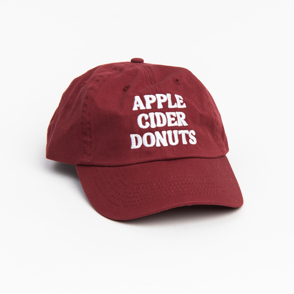 Apple Cider Donuts Baseball Hat on a white background at Addison West