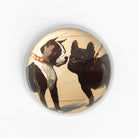 Dog Friends Paperweight on a white background at Addison West