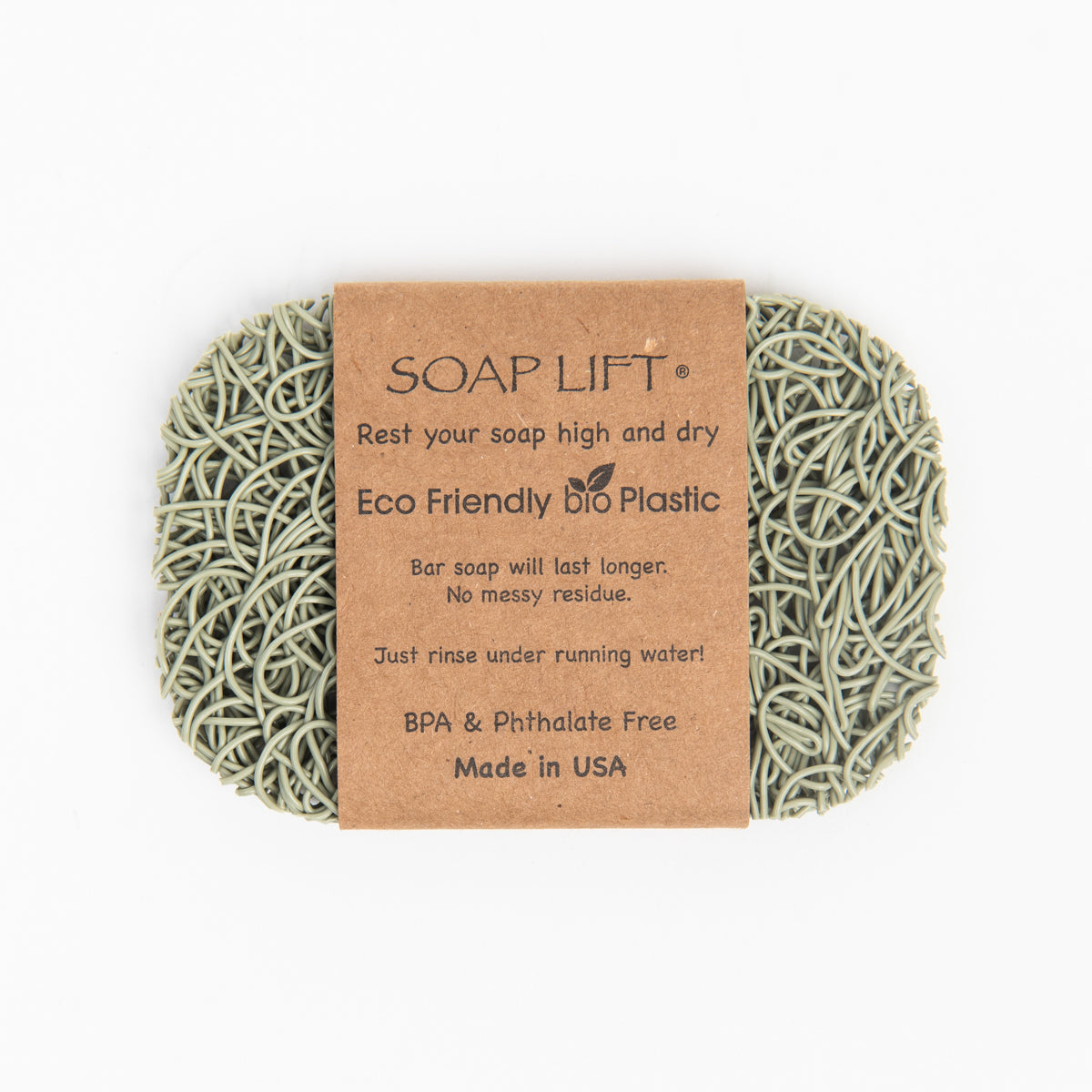 The Original Soap Lift in Sage on a white background at Addison West