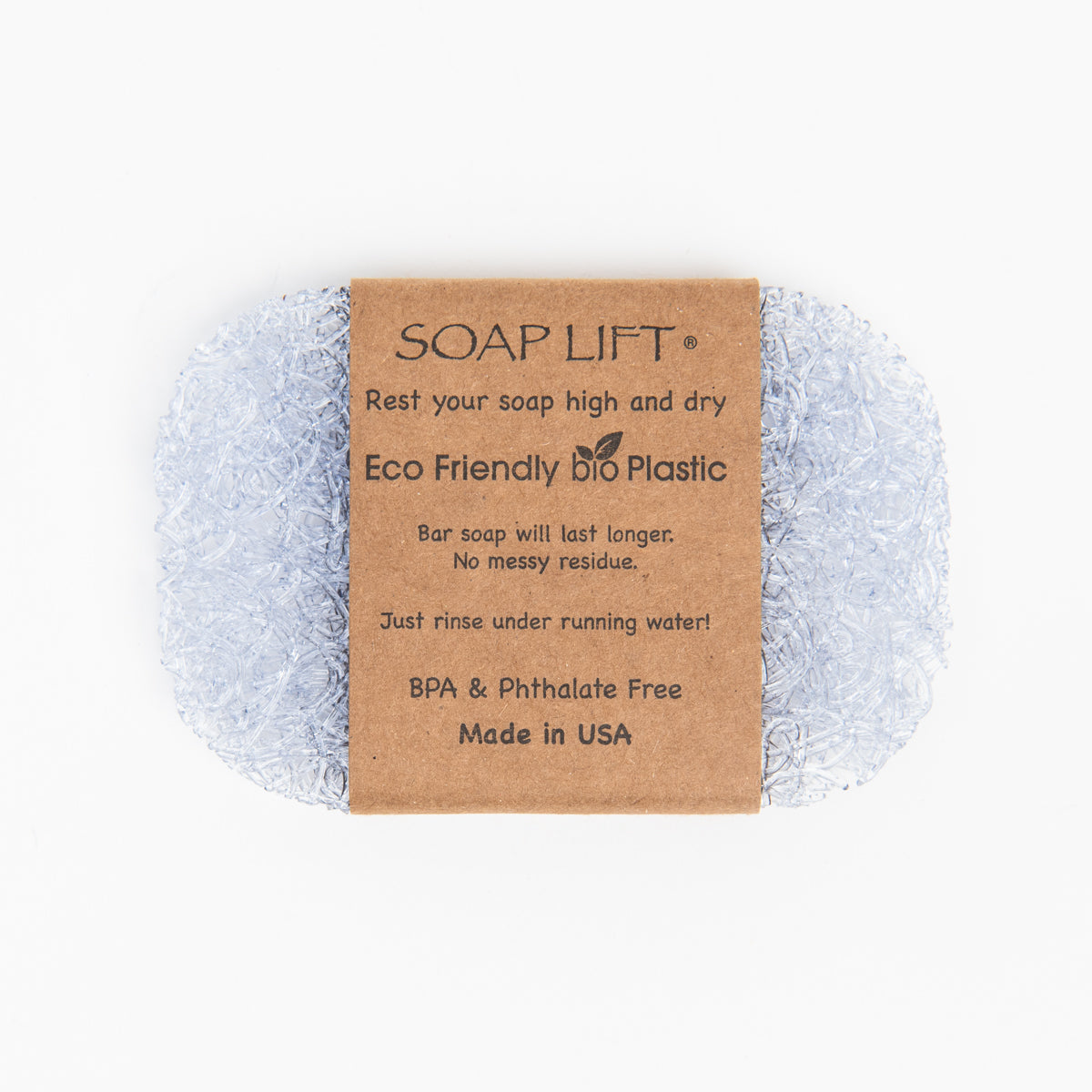 The Original Soap Lift in Crystal on a white background at Addison West