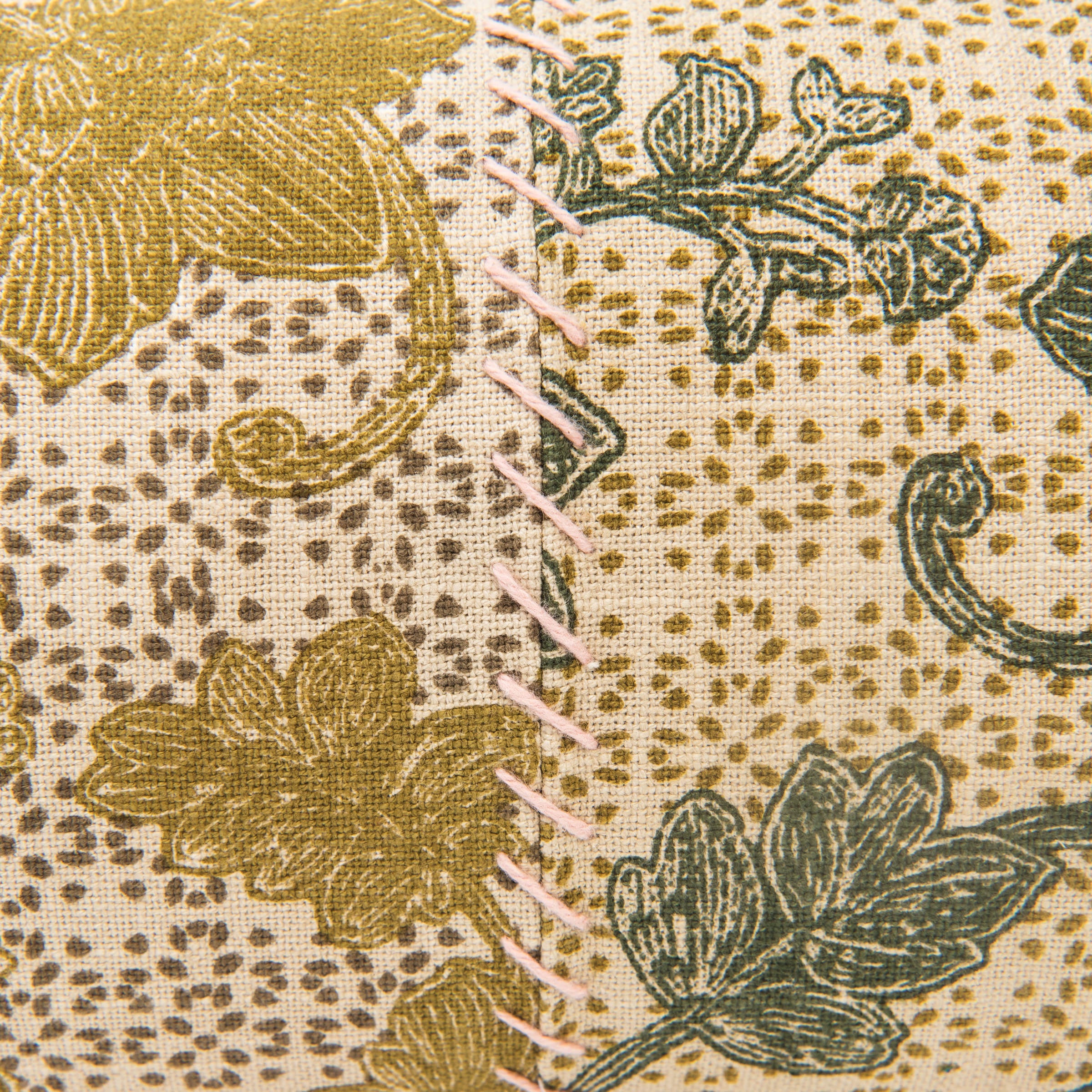 Close up of Vining Mini Polyfilled Lumbar at Addison West