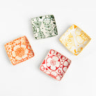 Stephanie Verdun Little Square Dishes on a white background at Addison West