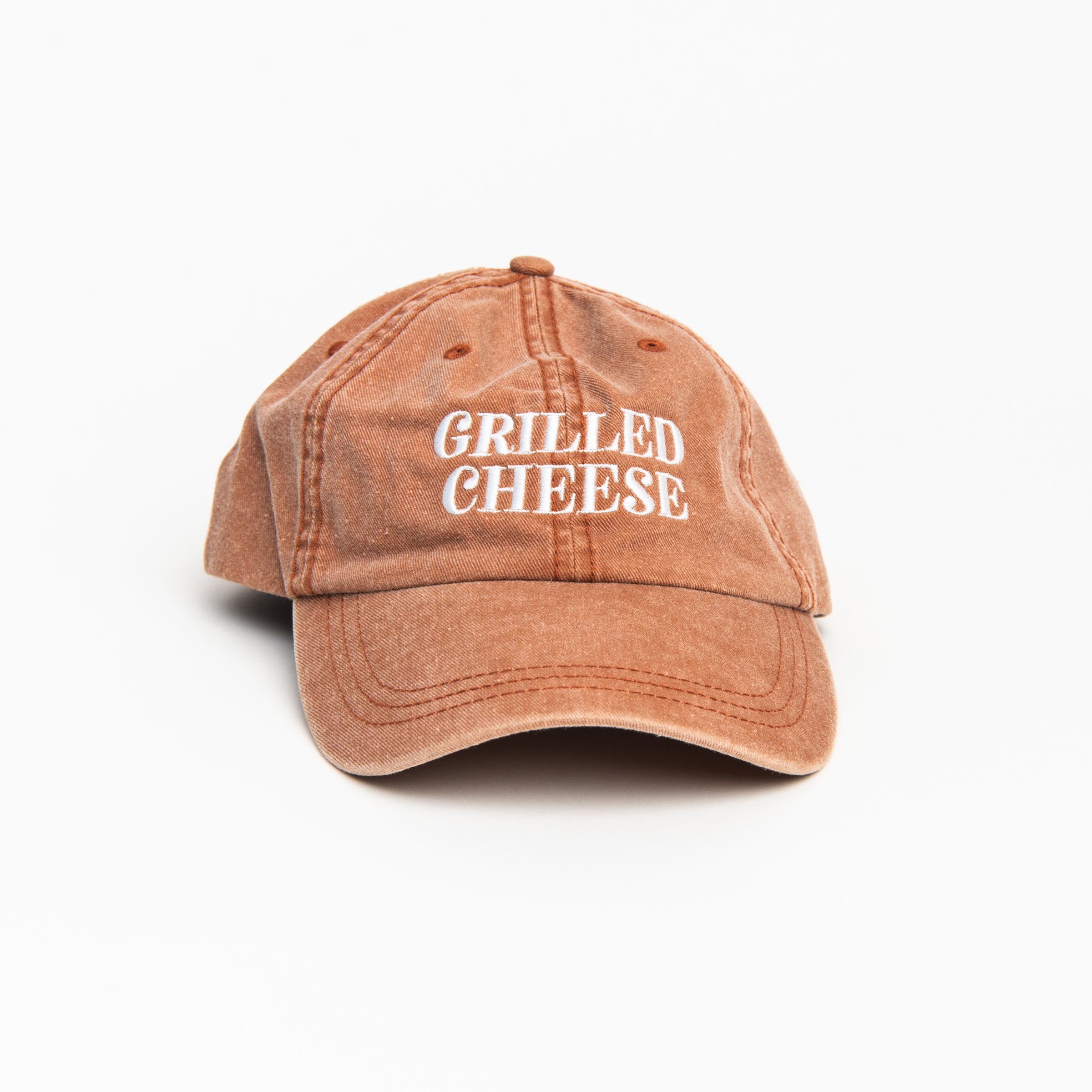Grilled Cheese Baseball Hat on a white background at Addison West