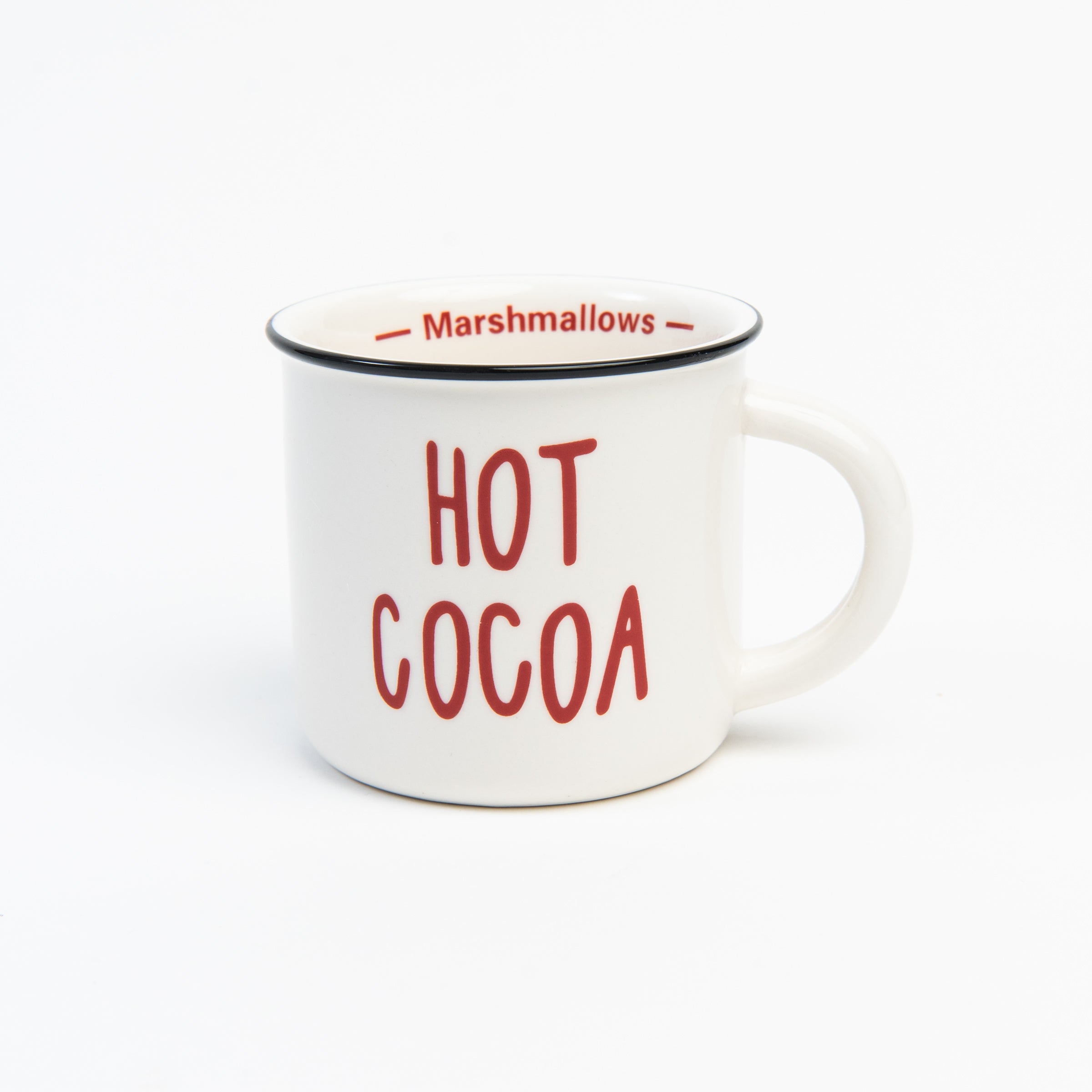 Hot Coco Stoneware Mug on a white background at Addison West