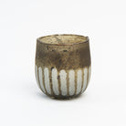 Smoke Etched Votive on a white background at Addison West