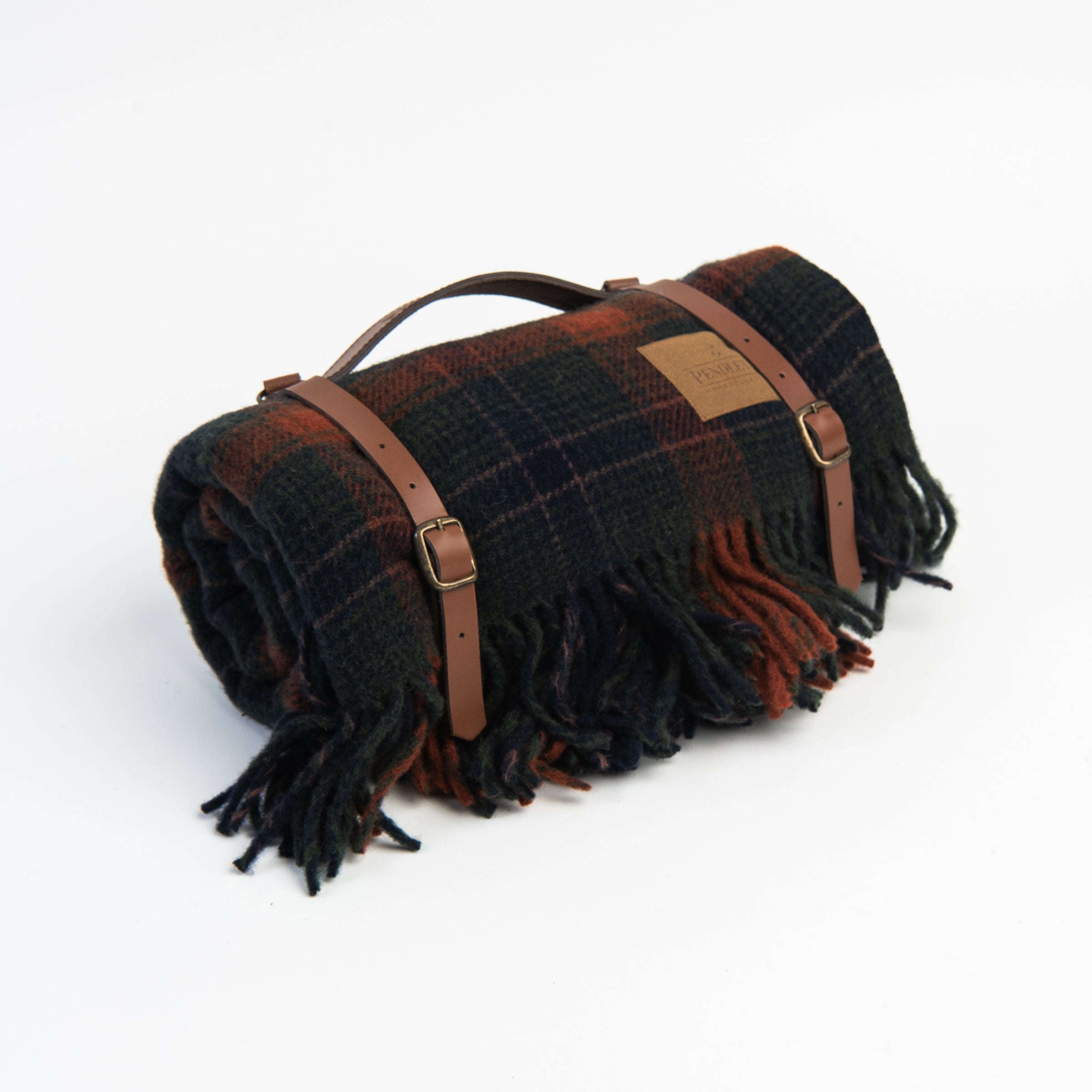 Pendleton Motor Robe Throw in Jacksonville Plaid on a white background at Addison West