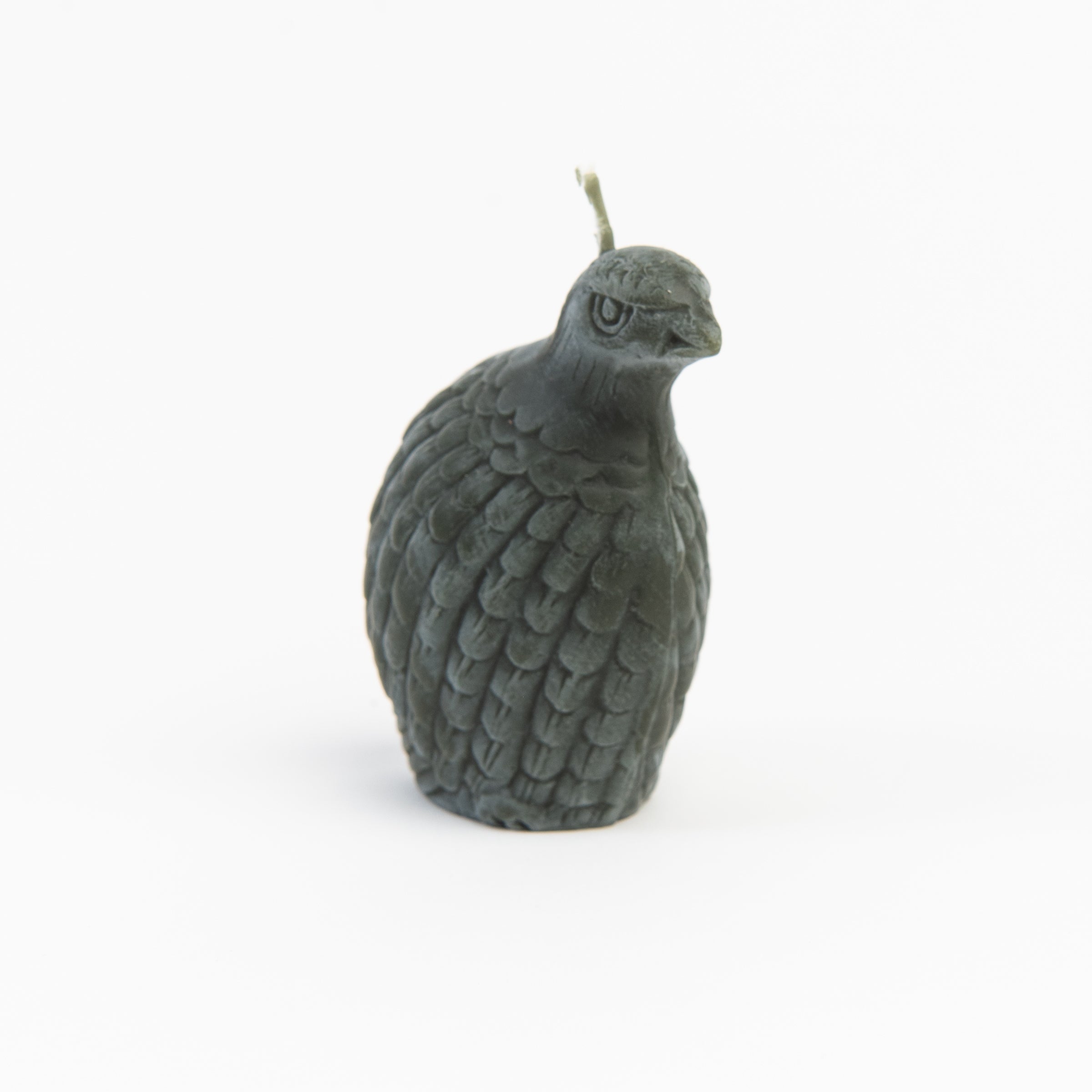 Partridge Hand Poured Beeswax Candle in Antique on a white background at Addison West