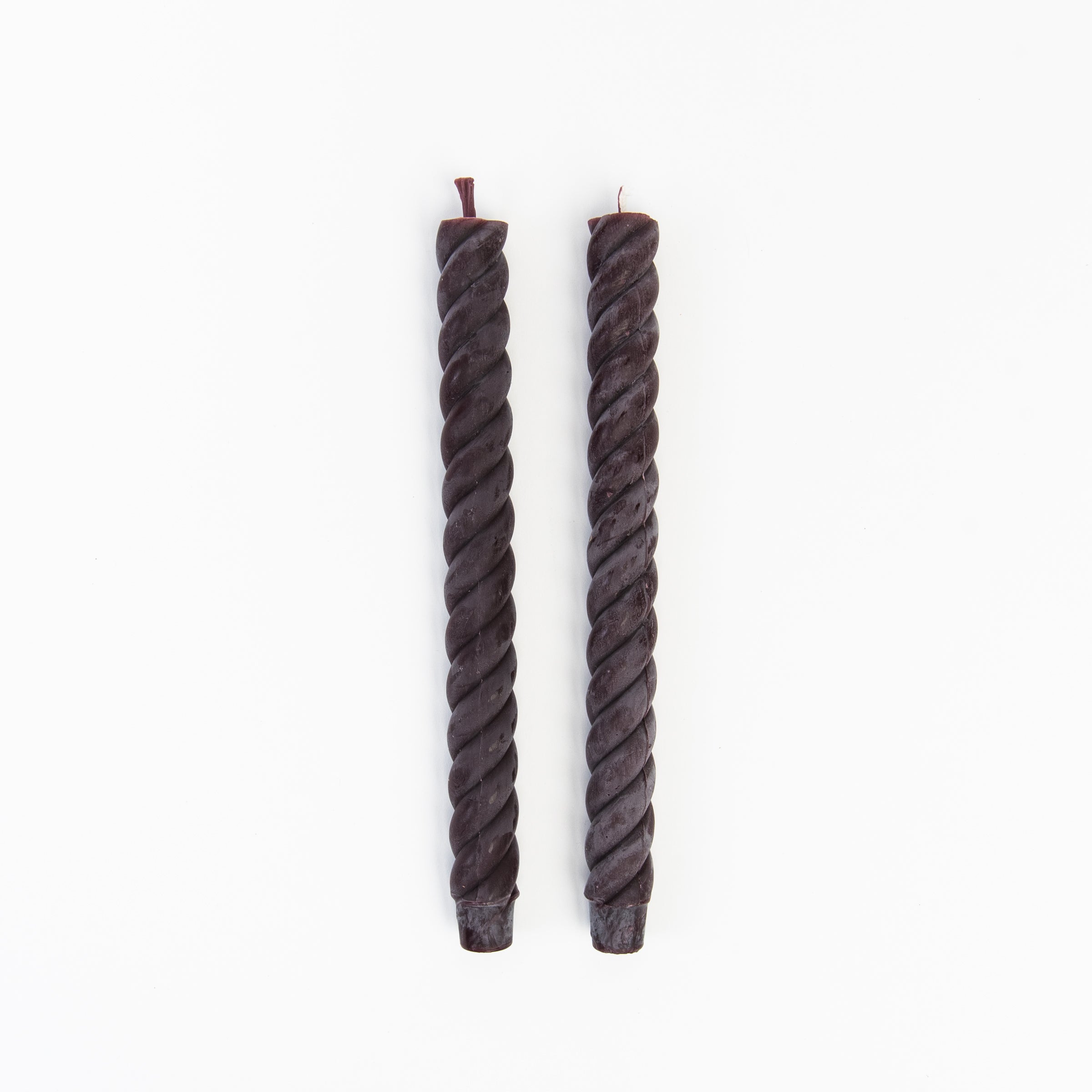 Greentree 10" Rope Taper in Sangria on a white background at Addison West