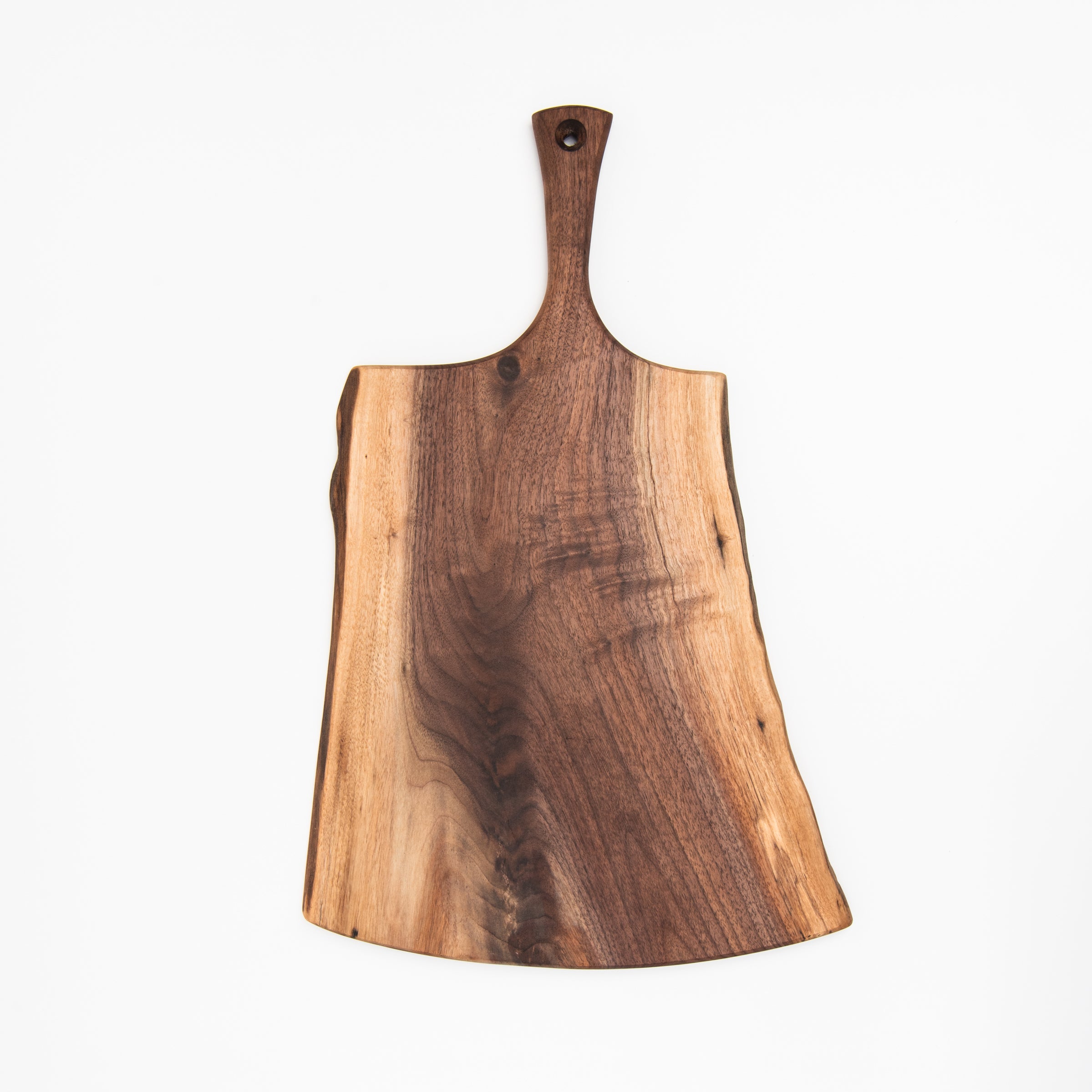 J Peterman Black Walnut Serving Board - 21" on a white background at Addison West