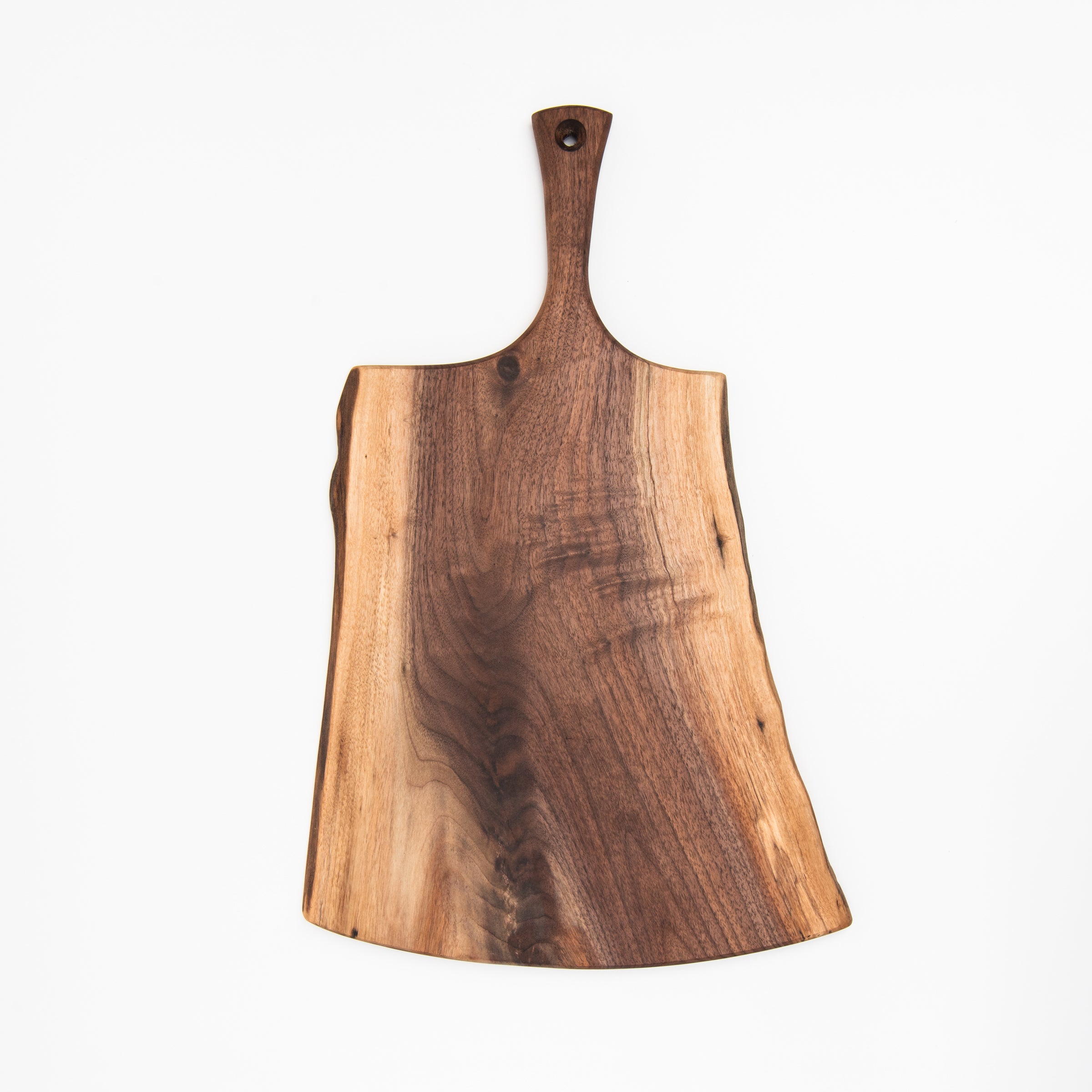 J Peterman Black Walnut Serving Board - 21" on a white background at Addison West