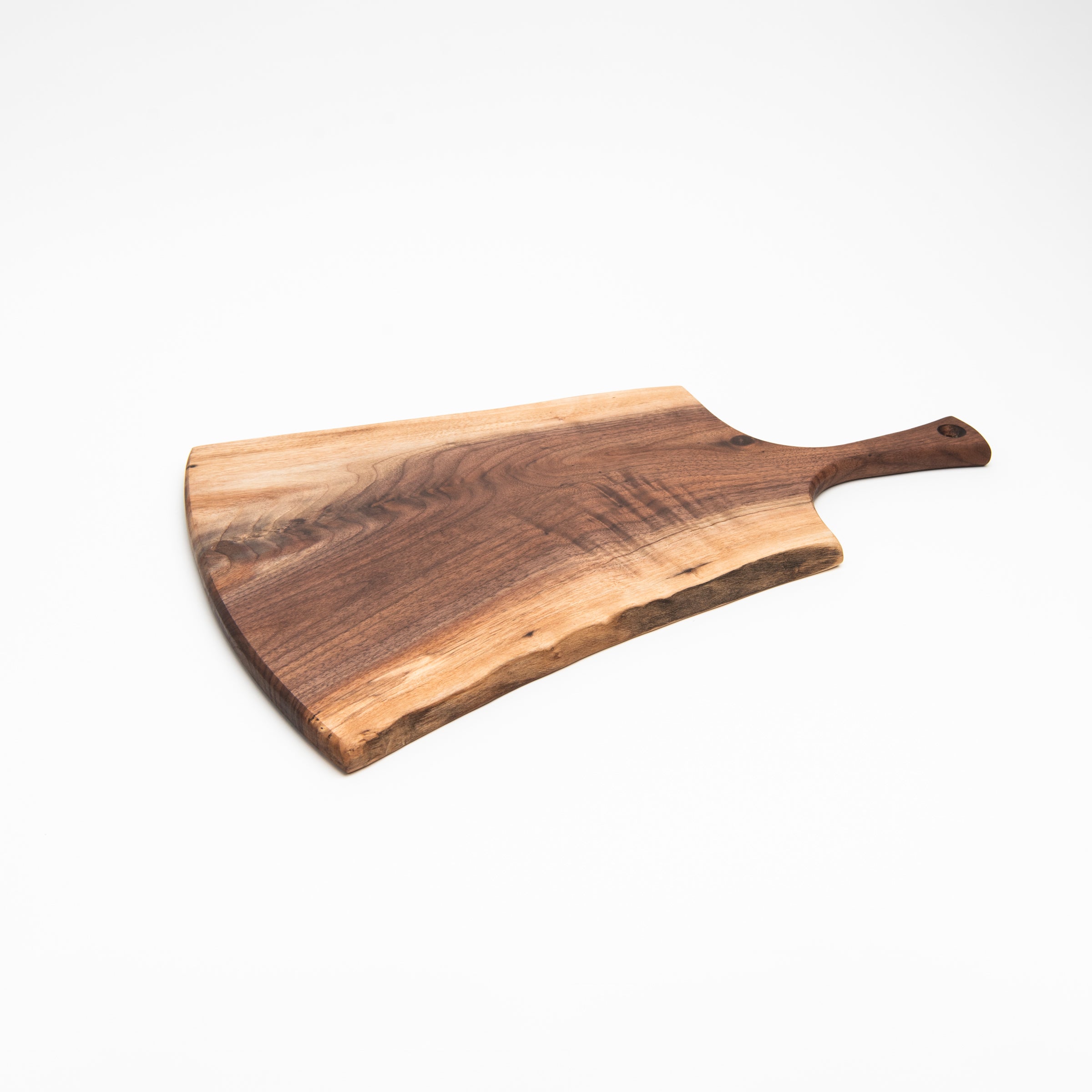 J Peterman Black Walnut Serving Board - 21" on a white background at Addison West