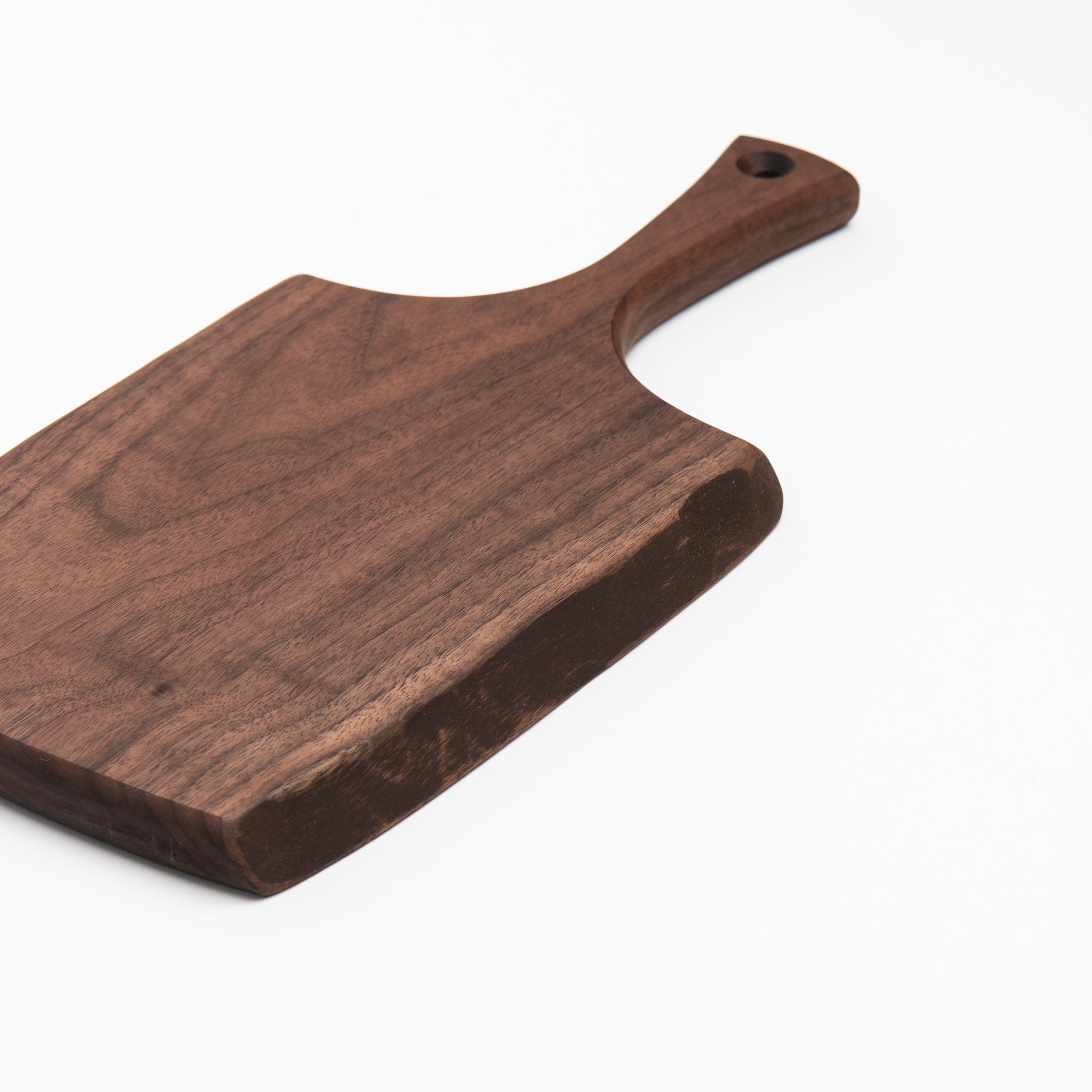Black Walnut Serving Board - 15" on a white background at Addison West