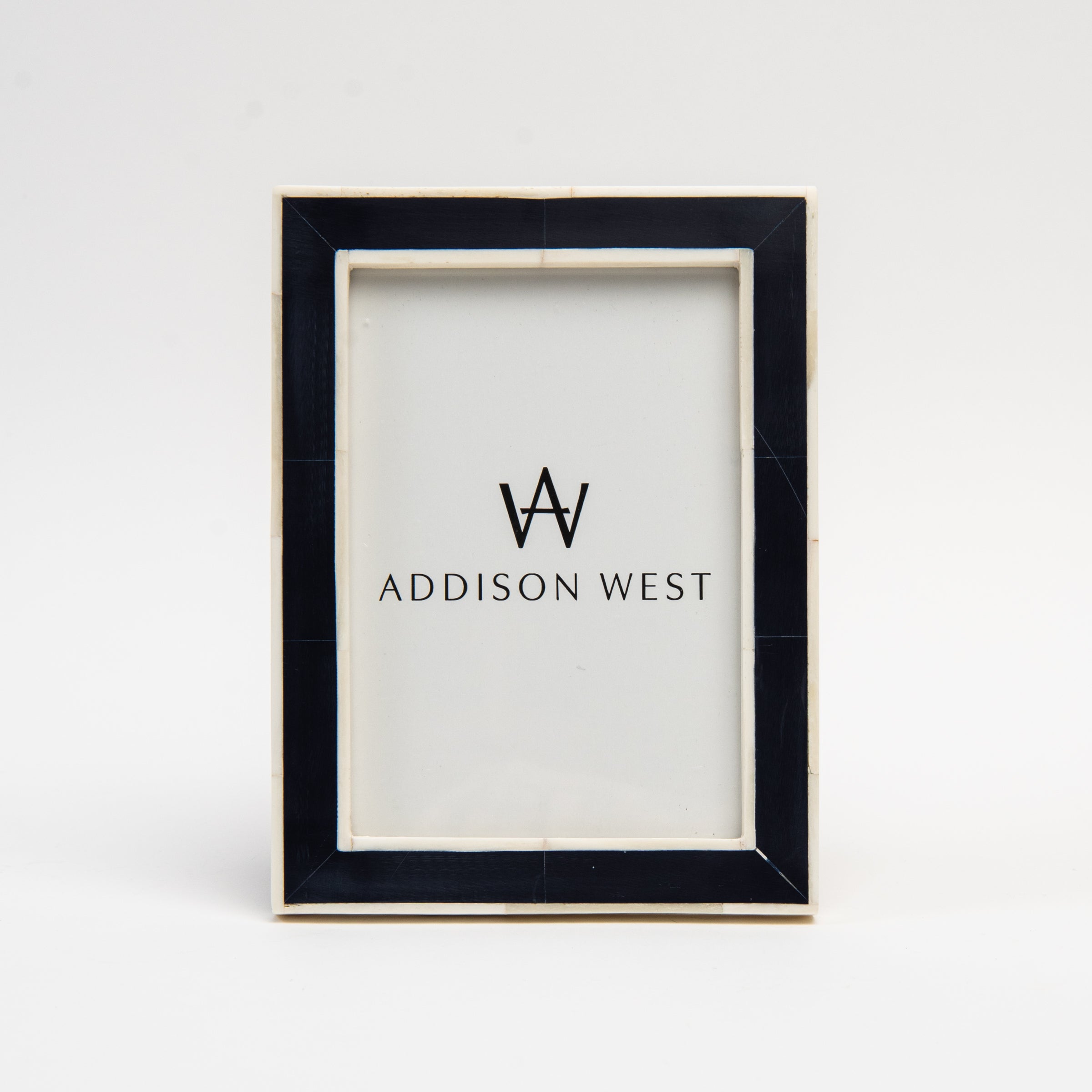 Classic Navy Frame on a white background at Addison West