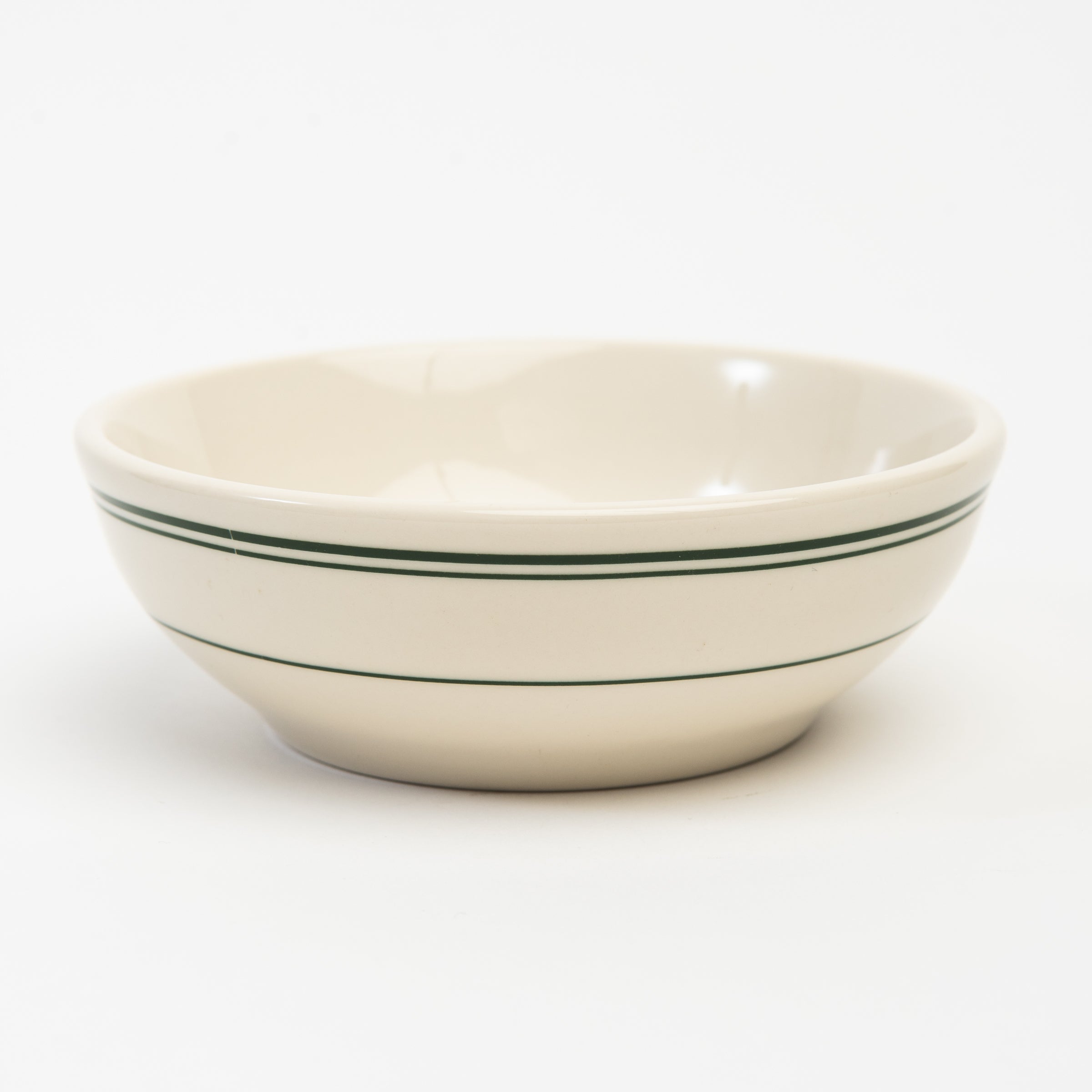 Fish's Eddy Greenband Cereal Bowl on a white background at Addison West