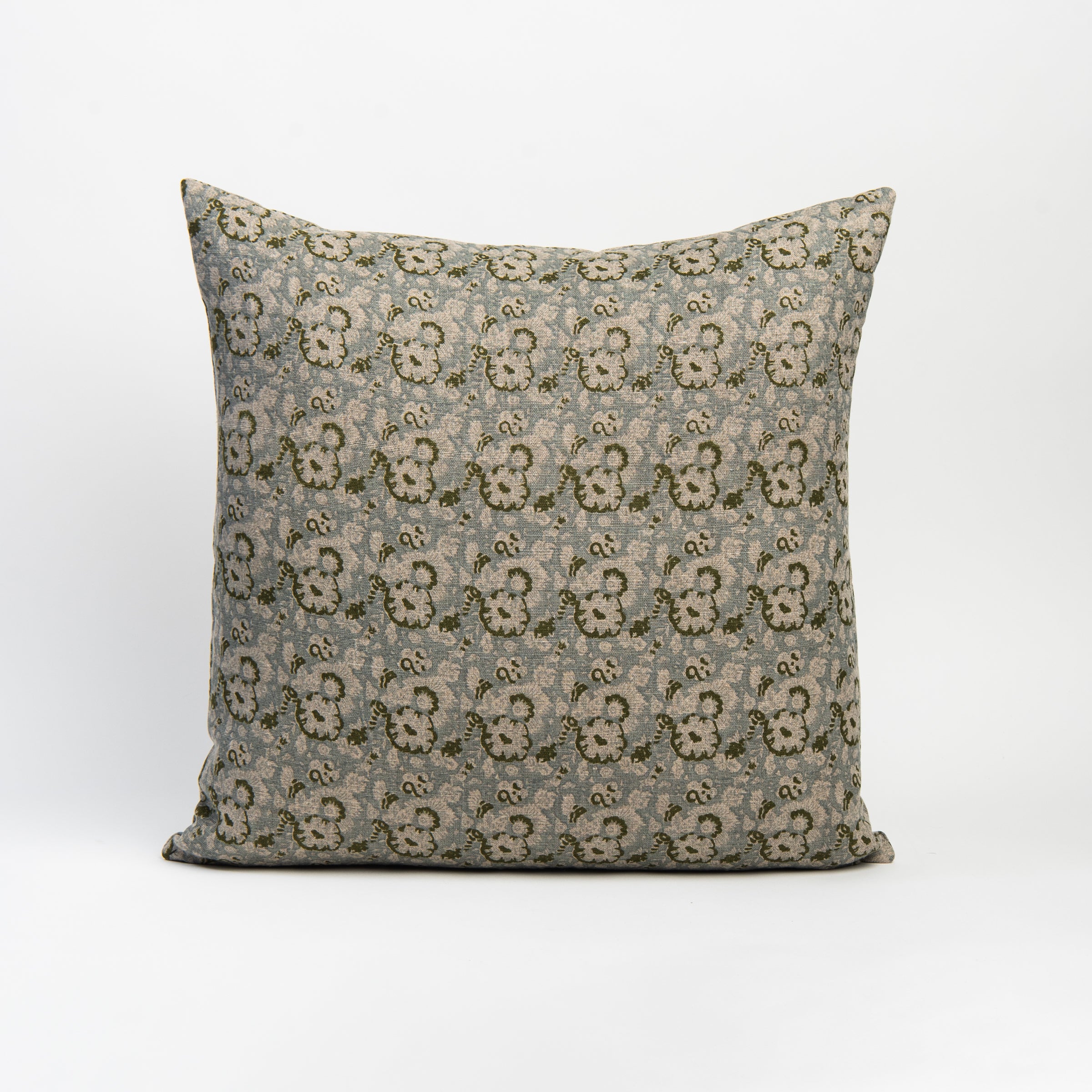 Lola Pillow 22x22 on a white background at Addison West