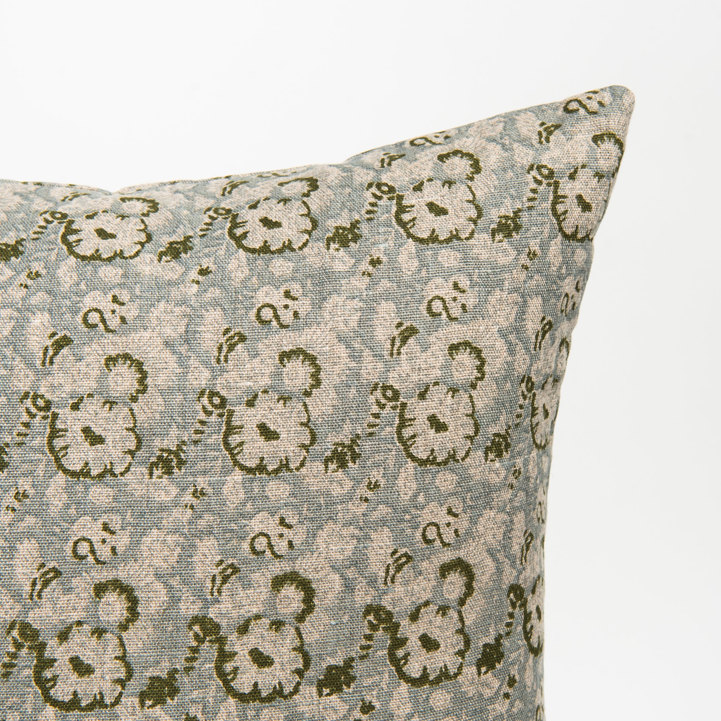 Lola Pillow 22x22 on a white background at Addison West