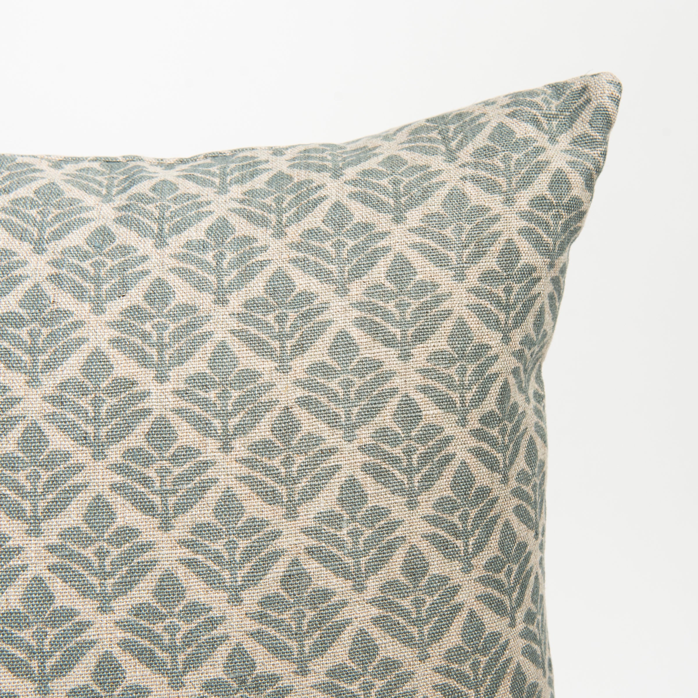 Piper Mist Pillow 22" on a white background at Addison West