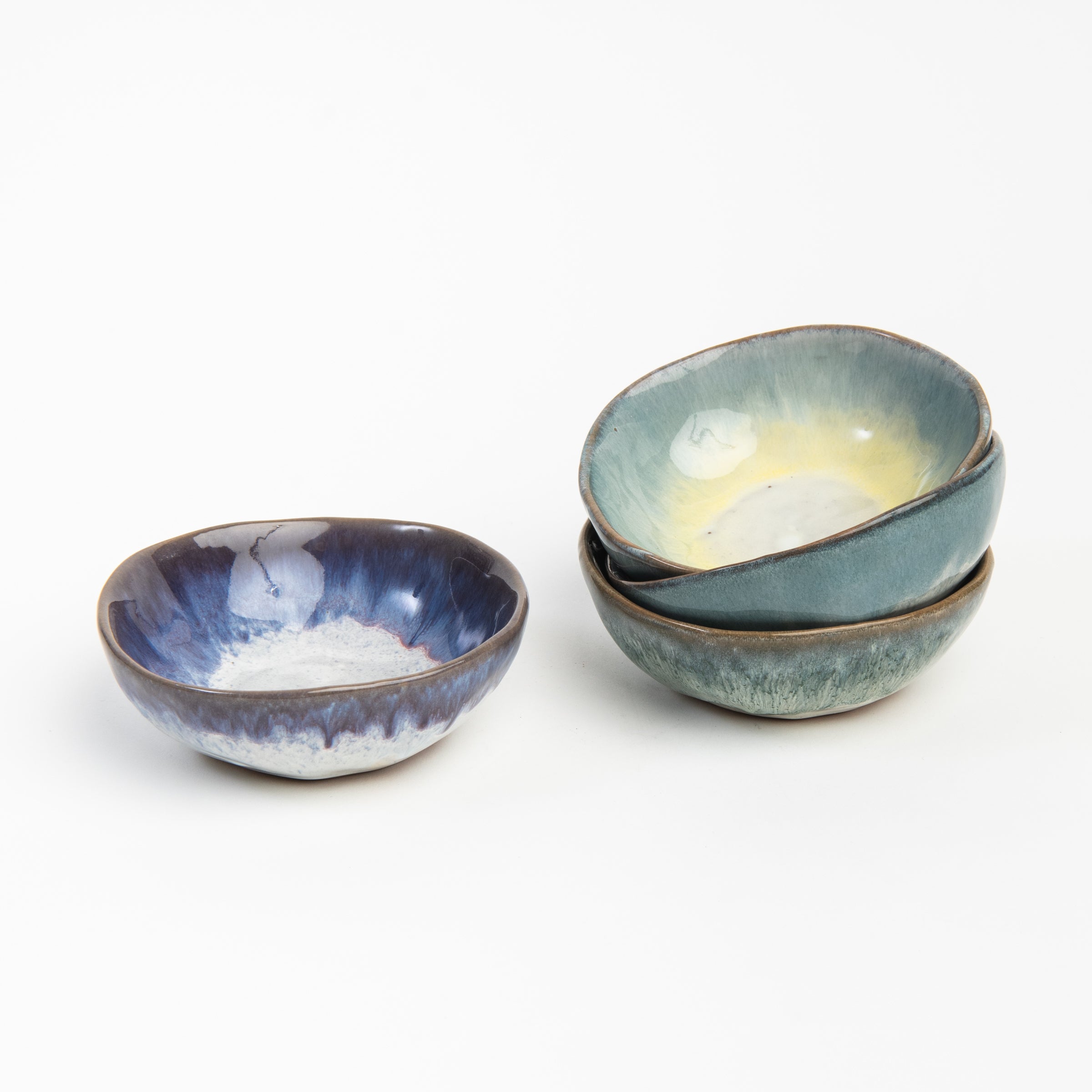 Stoneware Mini Bowl on a white background at Addison West