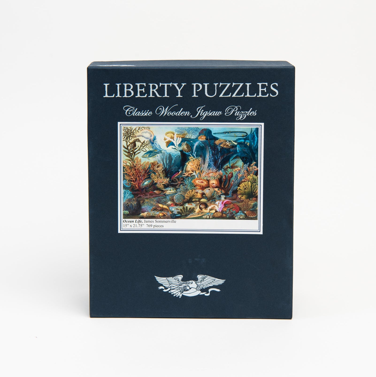 Liberty Puzzles Ocean Life on a white background at Addison West
