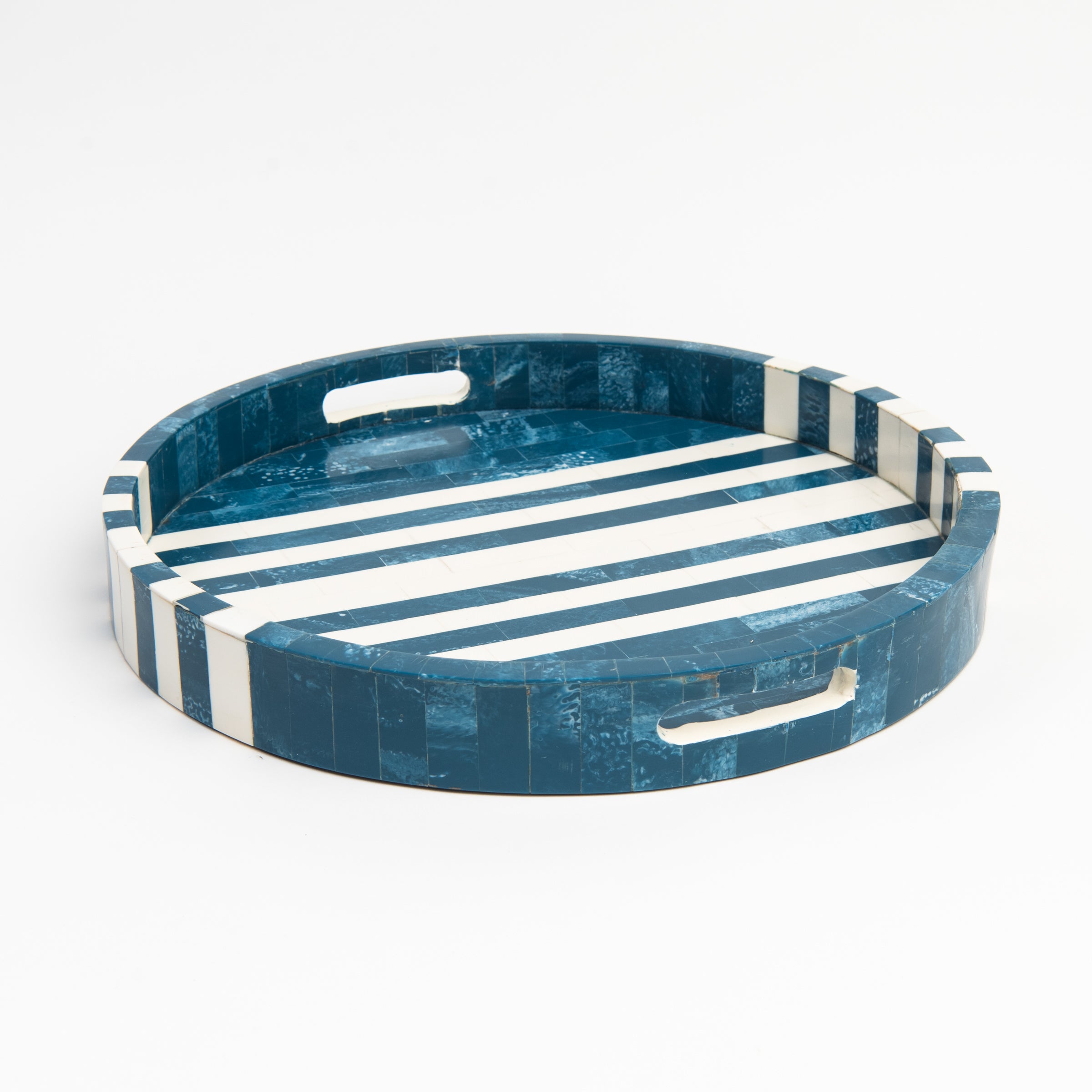 Palmera Round Tray on a white background at Addison West