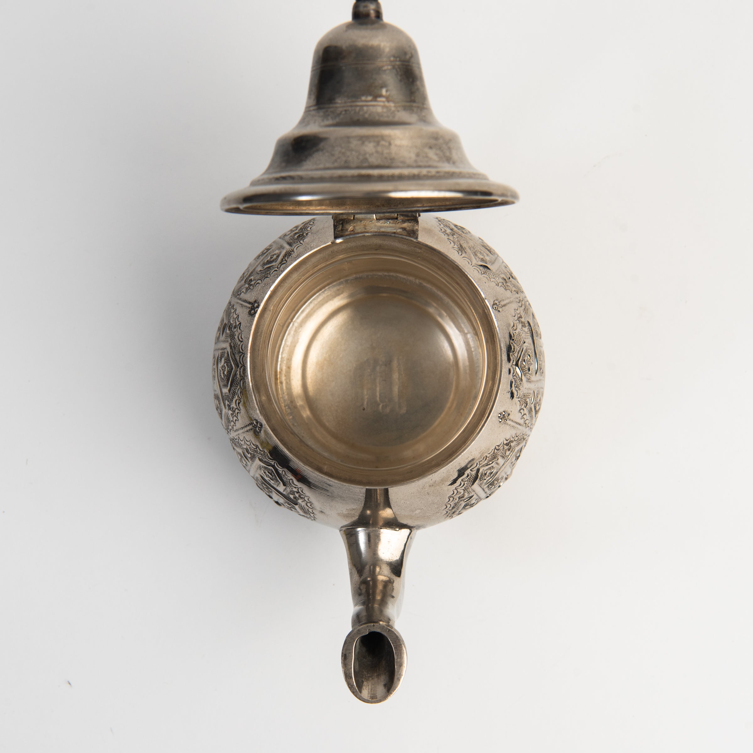 Vintage Maill Chort Tea Pot on a white background at Addison West