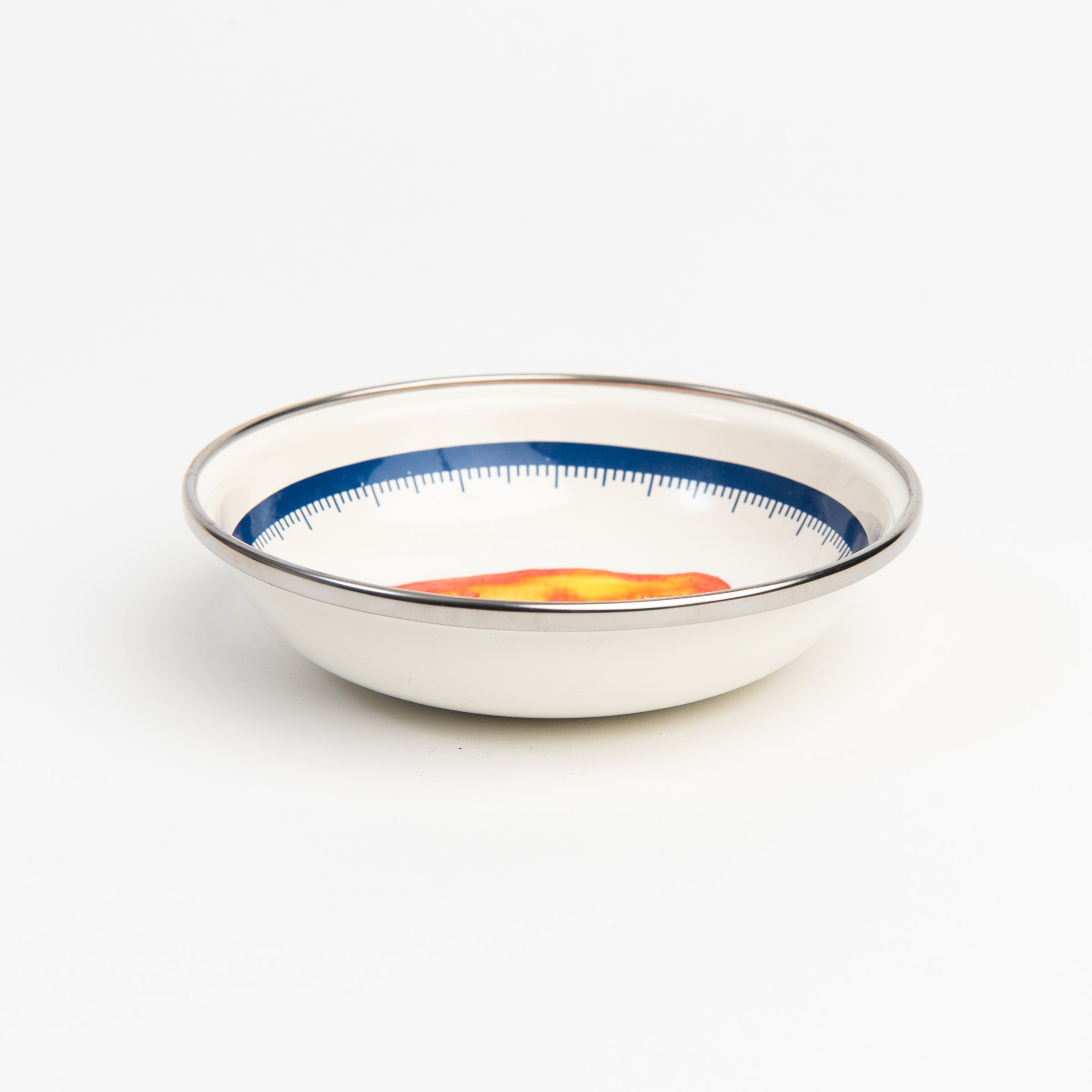 Lobster Enamelware Tasting Dishes on a white background at Addison West