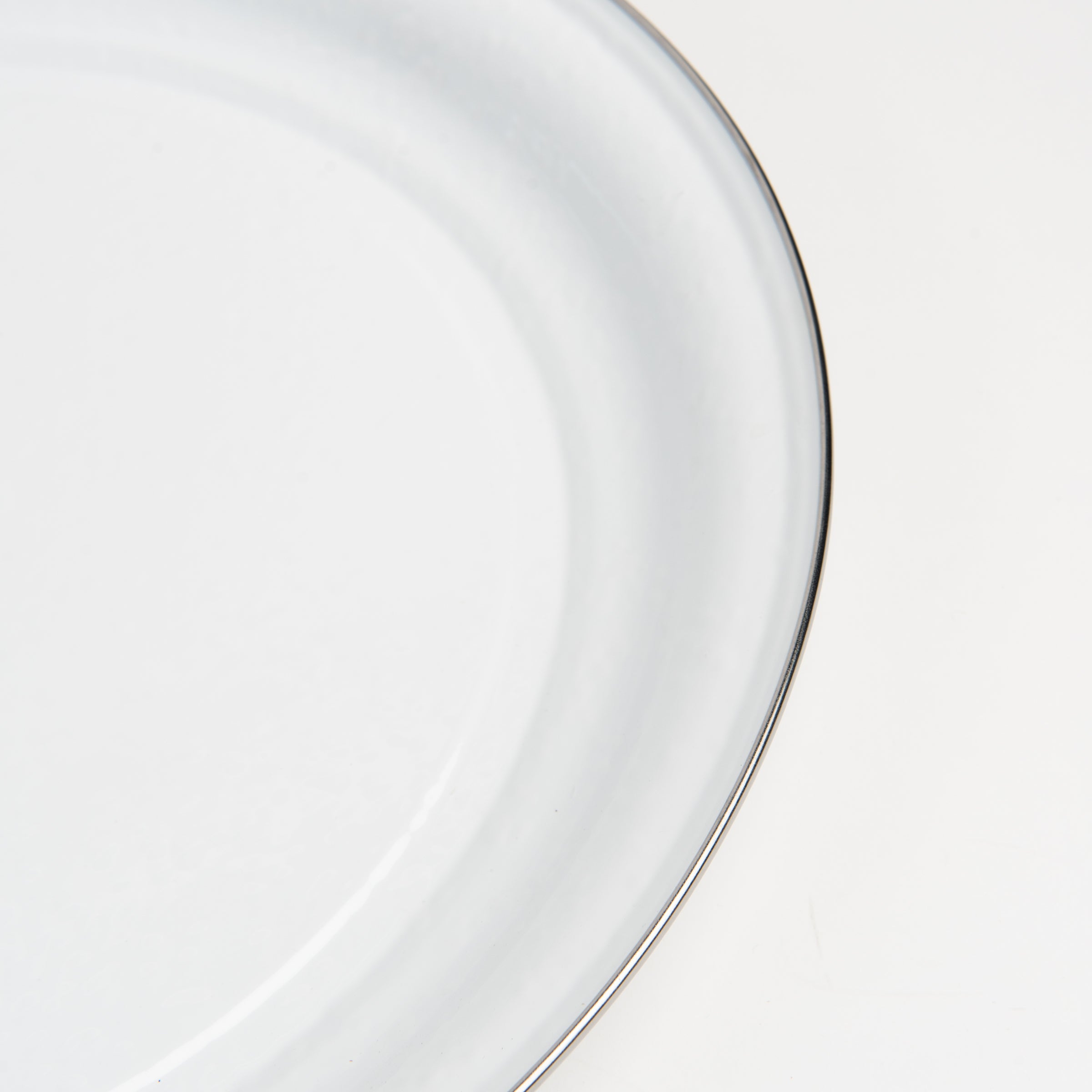 White Enamelware Tray on a white background at Addison West