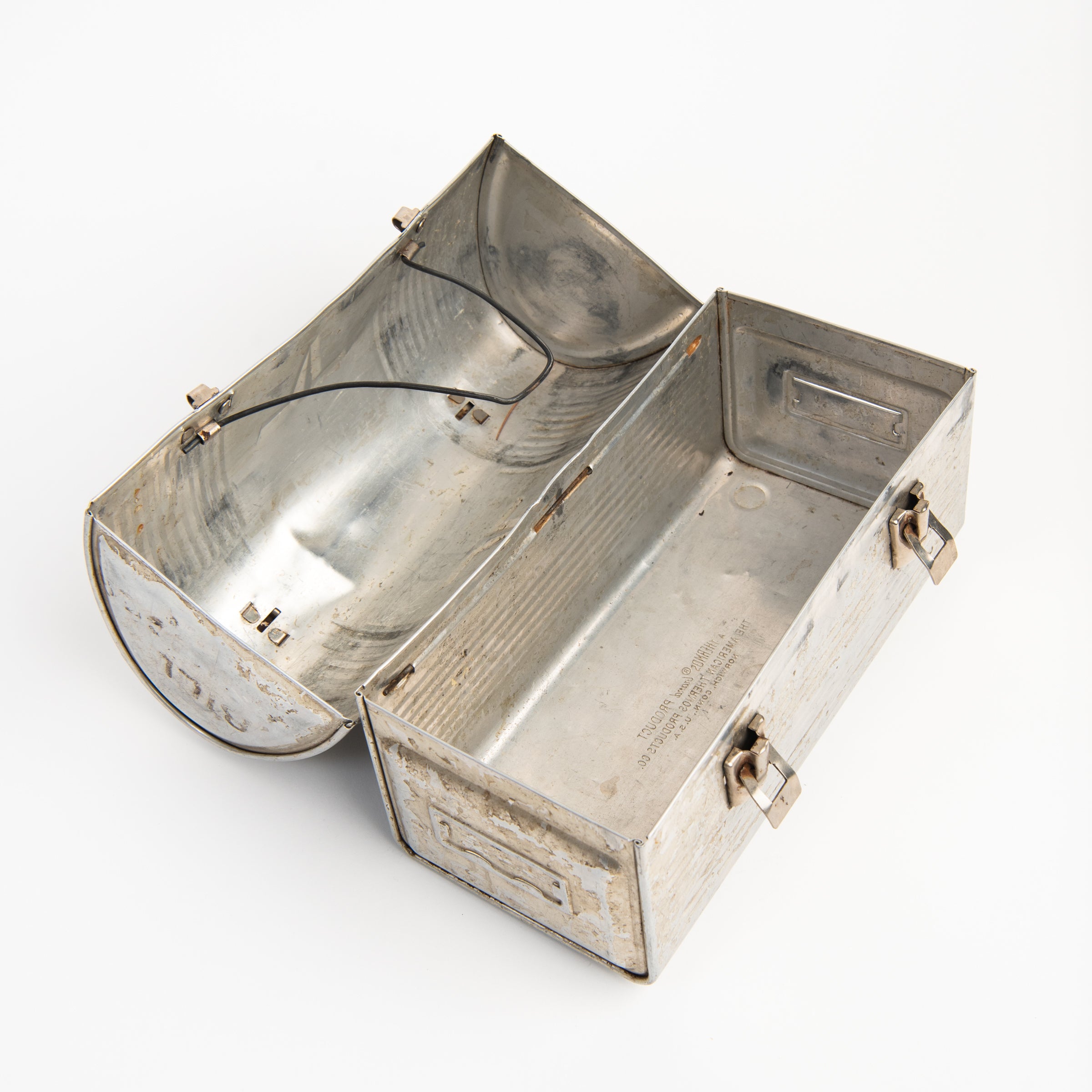 Vintage Lunch Box on a white background at Addison West