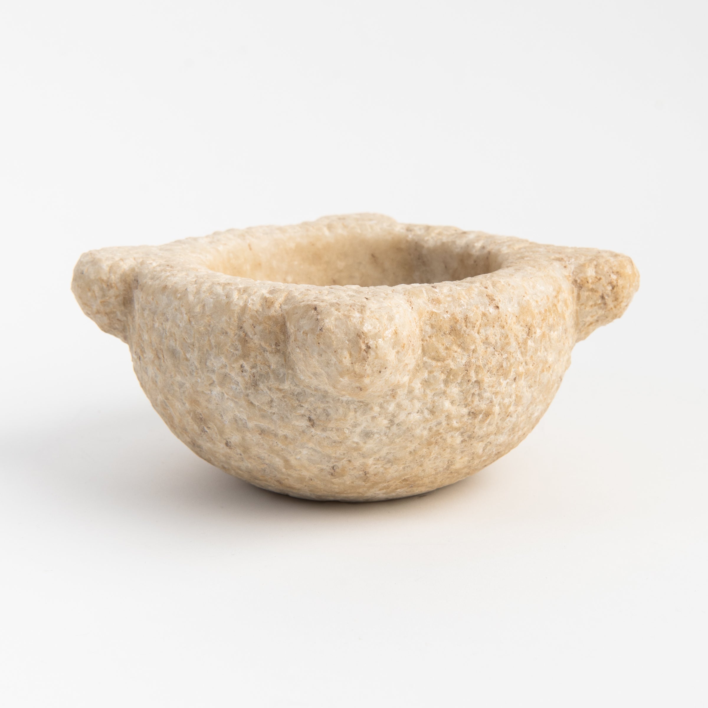 Marble Mortar on a white background at Addison West