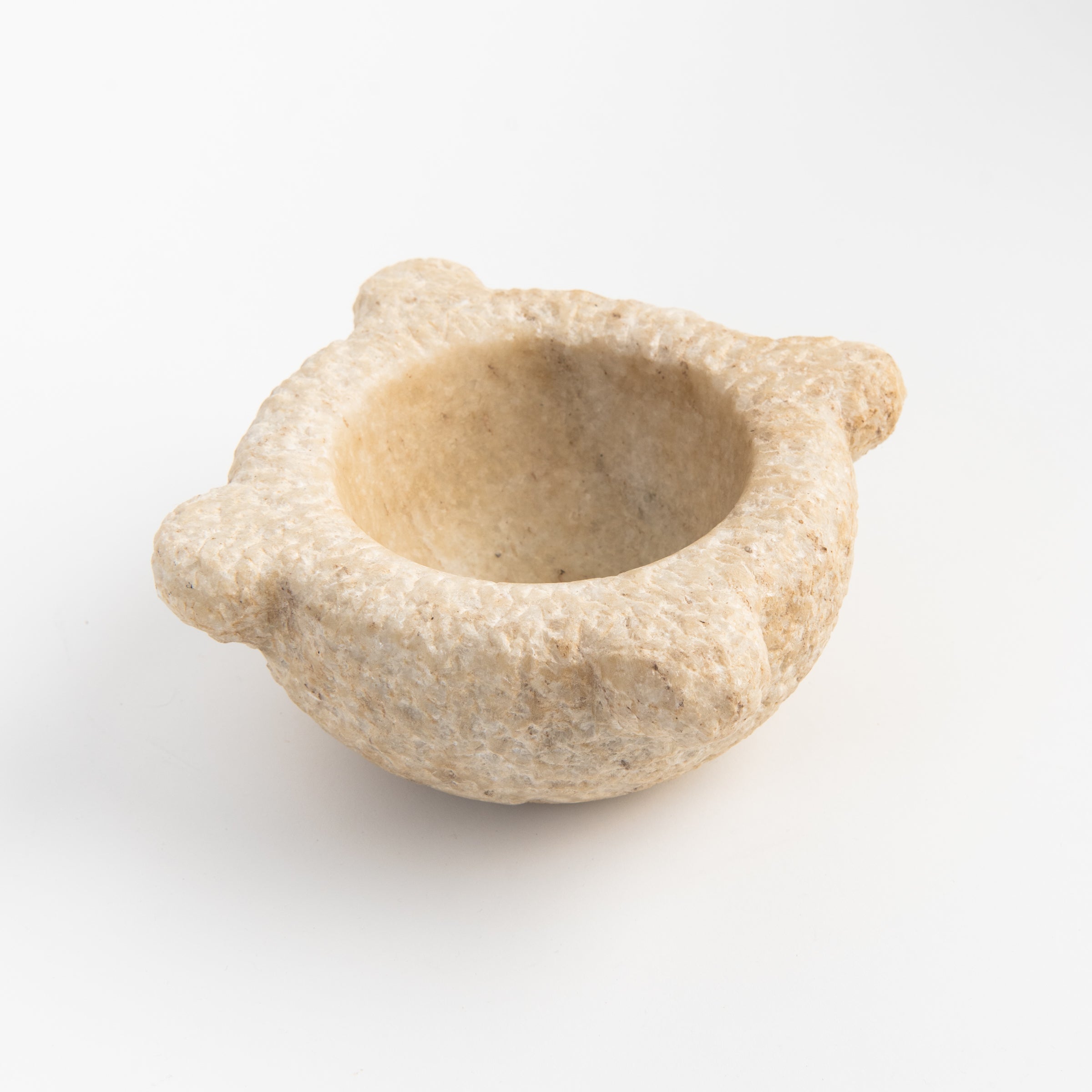 Marble Mortar on a white background at Addison West