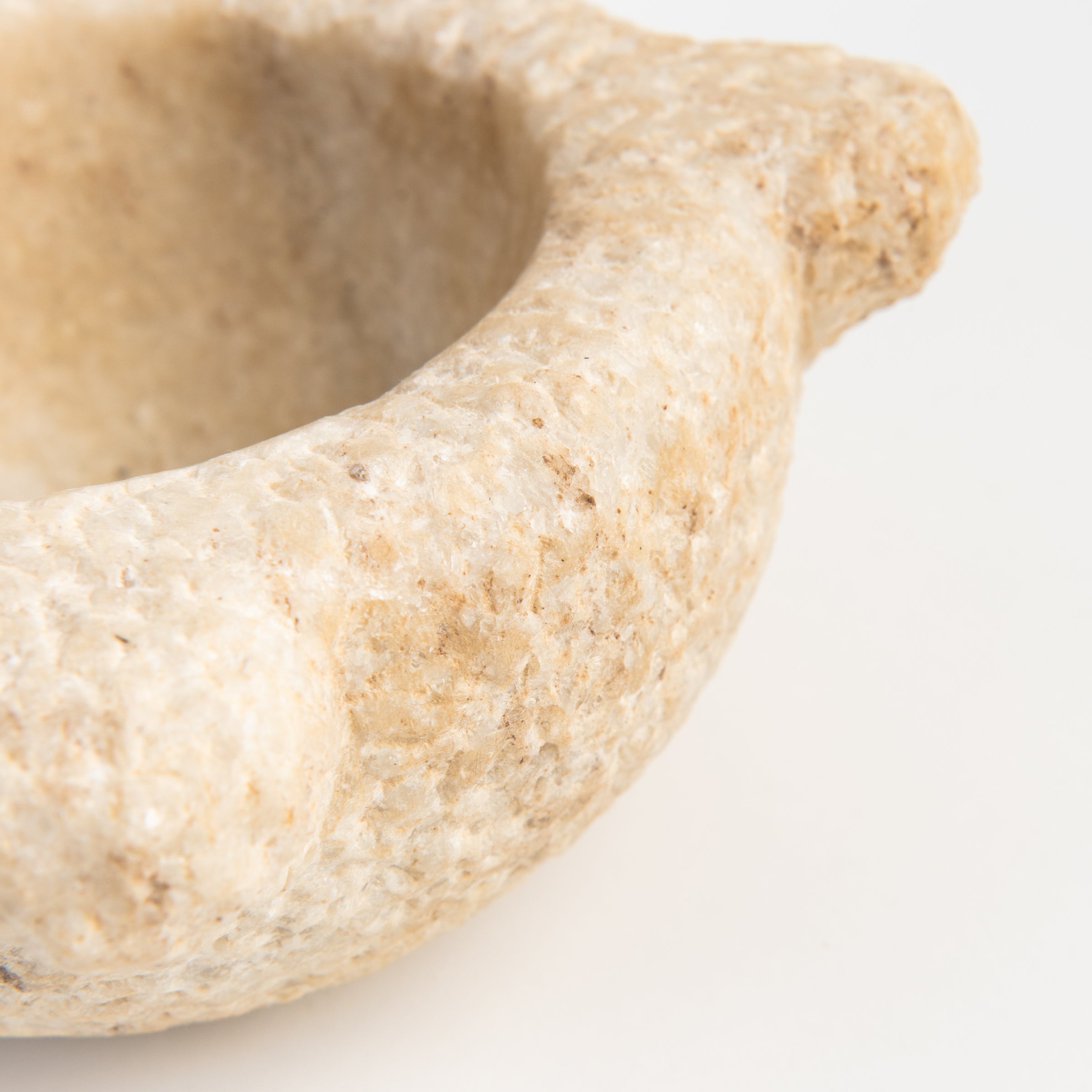 Marble Mortar on a white background at Addison West