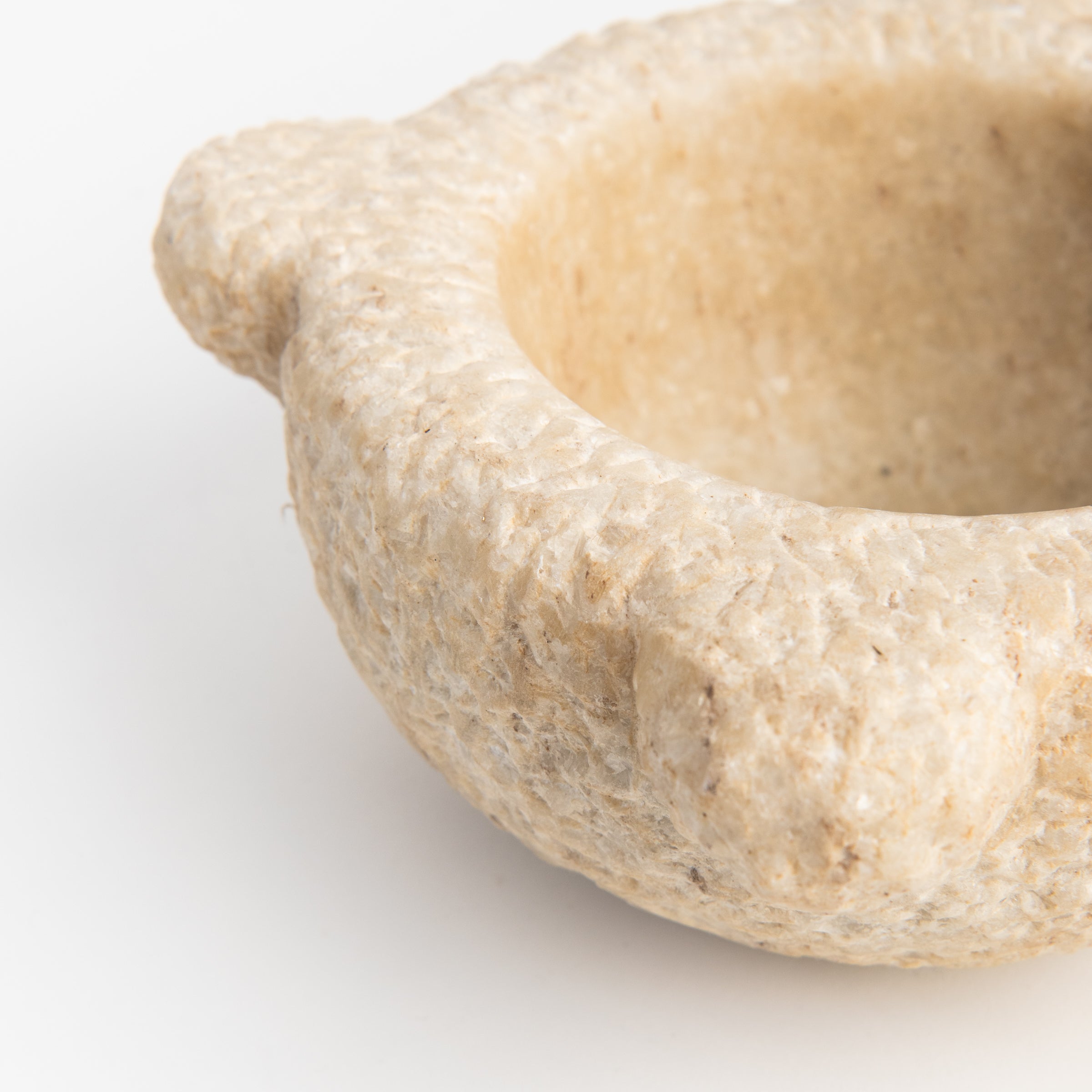 Marble Mortar on a white background at Addison West