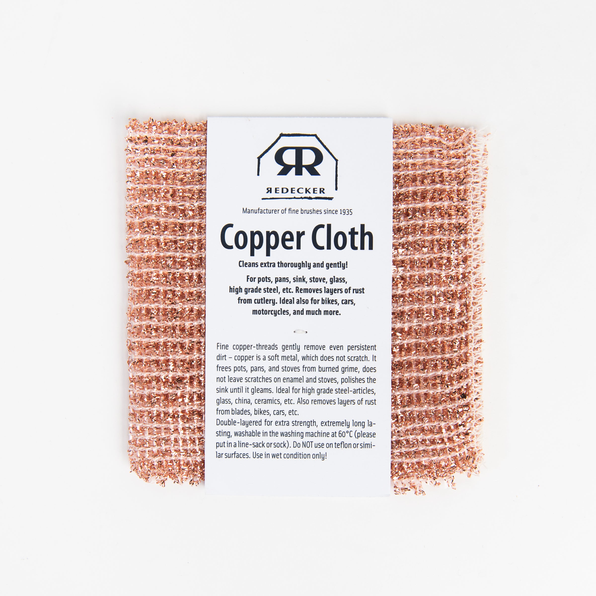 Redecker Copper Clothes, Set of 2 on a white background at Addison West