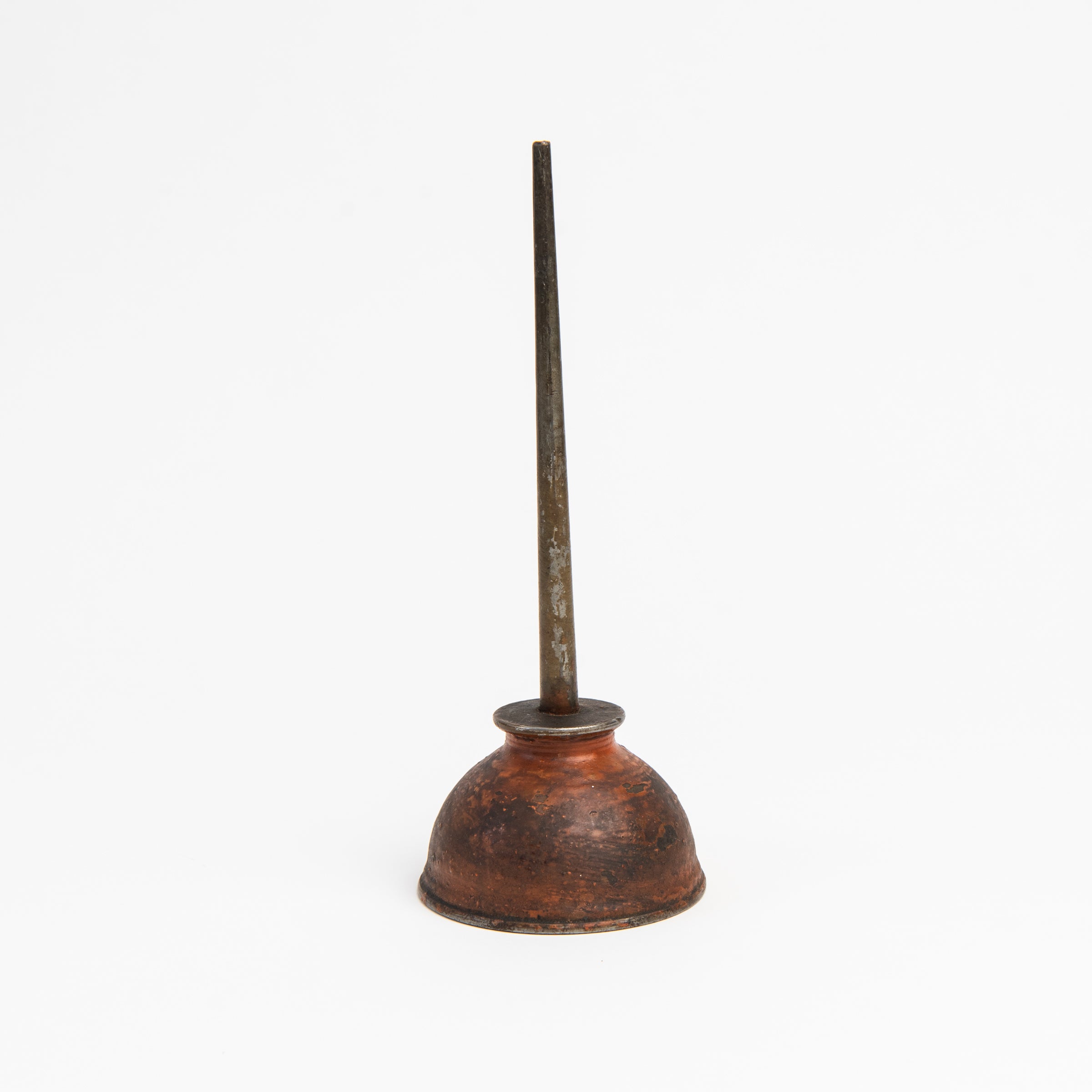 Vintage Oil Can on a white background at Addison West