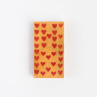 Heart Rows Matches on a white background at Addison West